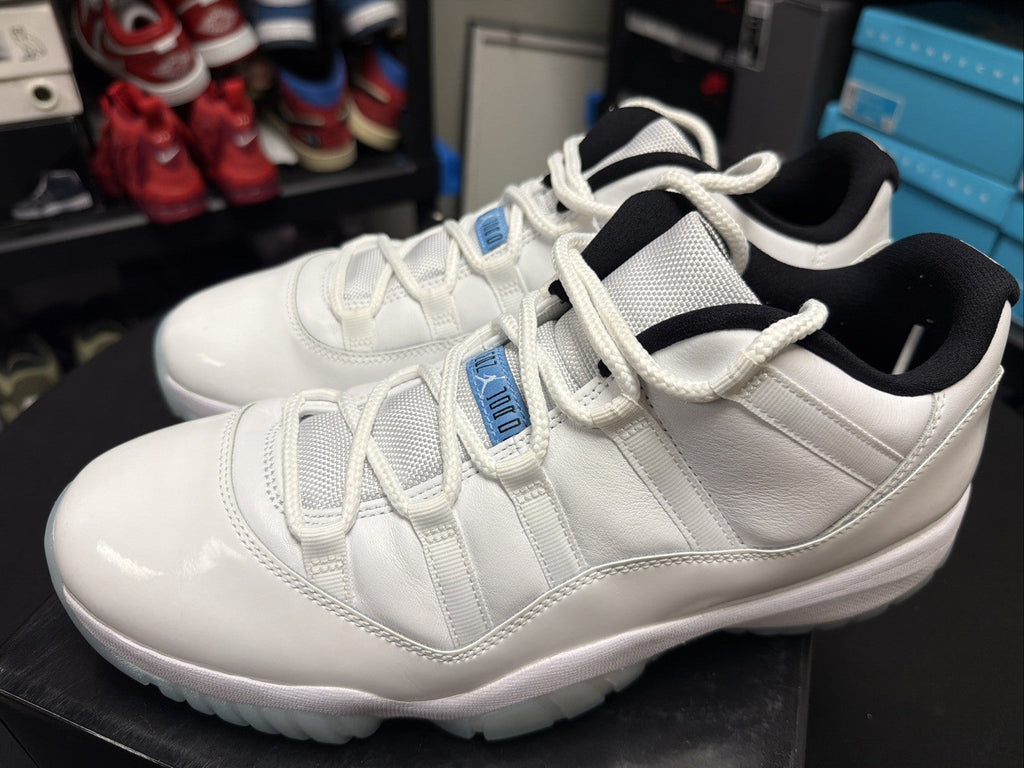 Men's Nike Jordan XI 11 Retro 2021 Low Legend Blue AV2187-117 Size 12 - product image from the listing.