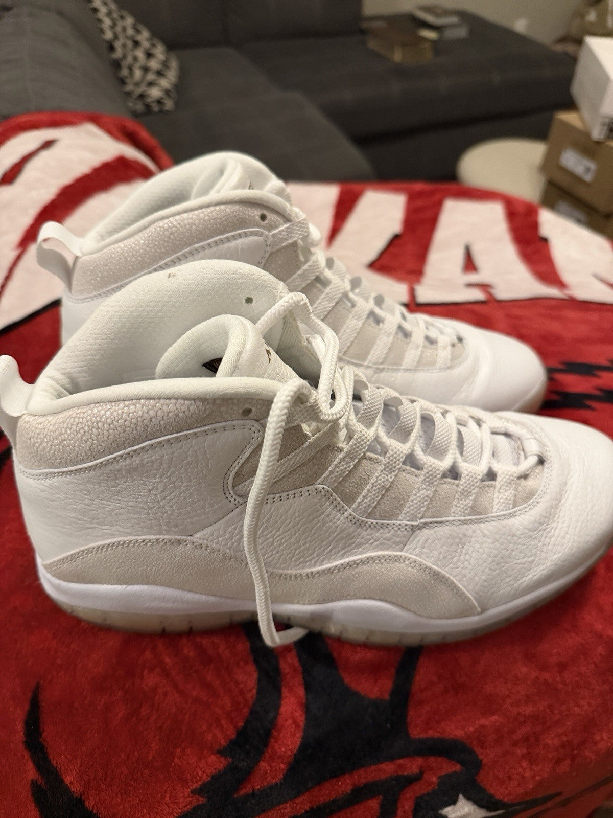 Ovo Size 12 - Jordan 10 - product photo shown in the listing for this item.