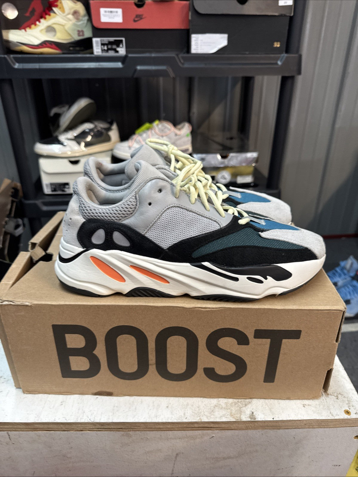 Yeezy Boost 700 Low Wave Runner - Size 14 by Adidas - product image from the listing.