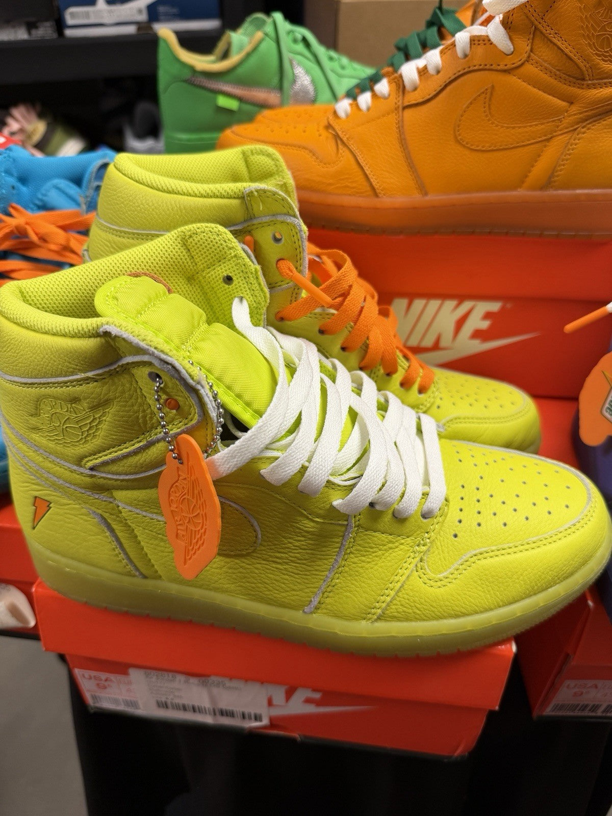 Air Jordan 1 Retro High OG Whole Set Of 4 Gatorade Pack Men's 9.5 - product image from the listing.