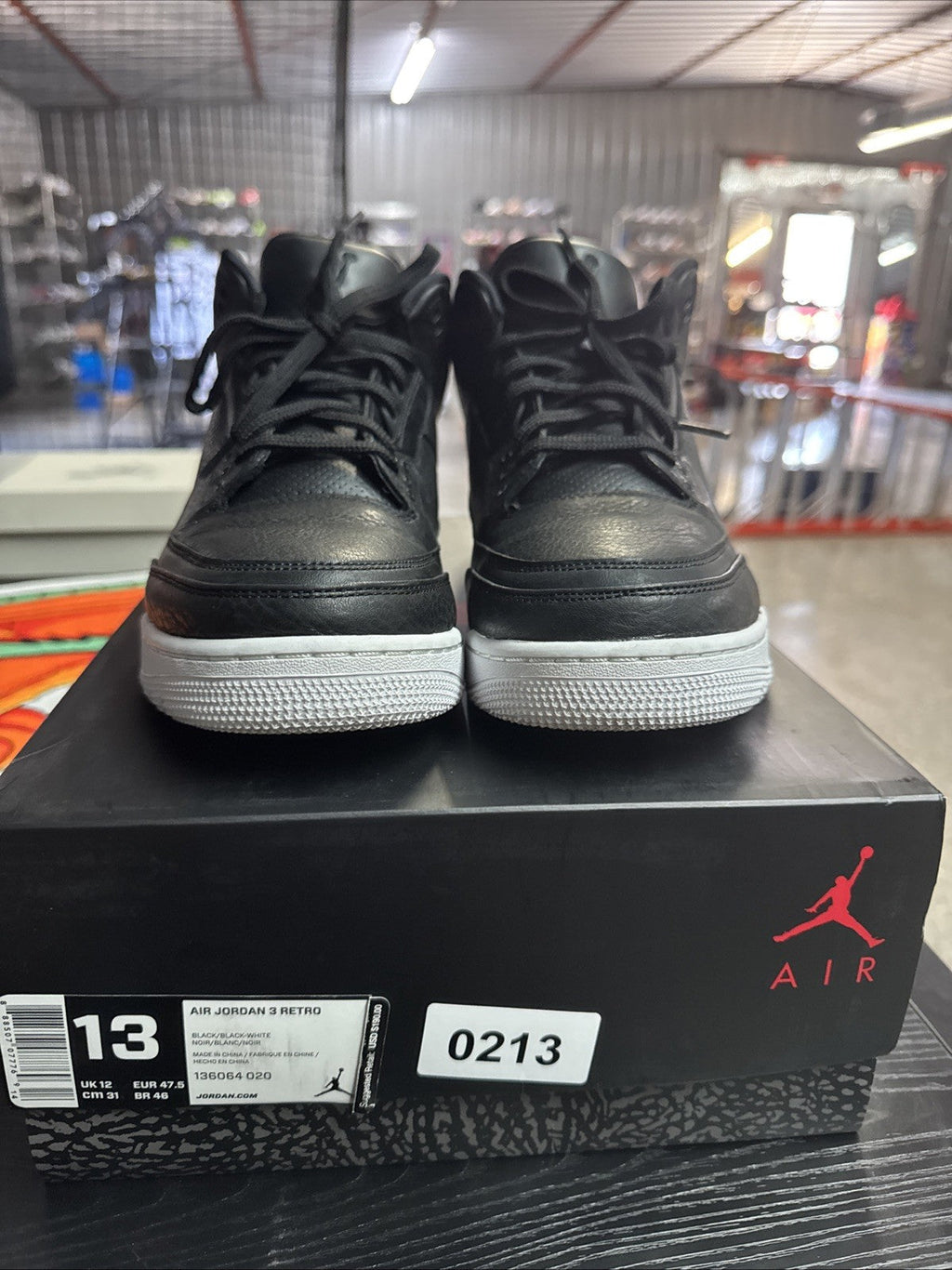 Jordan Air Jordan 3 Retro Cyber Monday 2016 - Size 13 - product image from the listing.