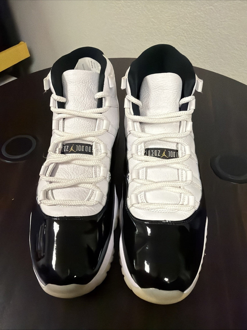 Air Jordan 11 Retro Gratitude White Metallic Gold Black 🔥🔥 - product image from the listing.