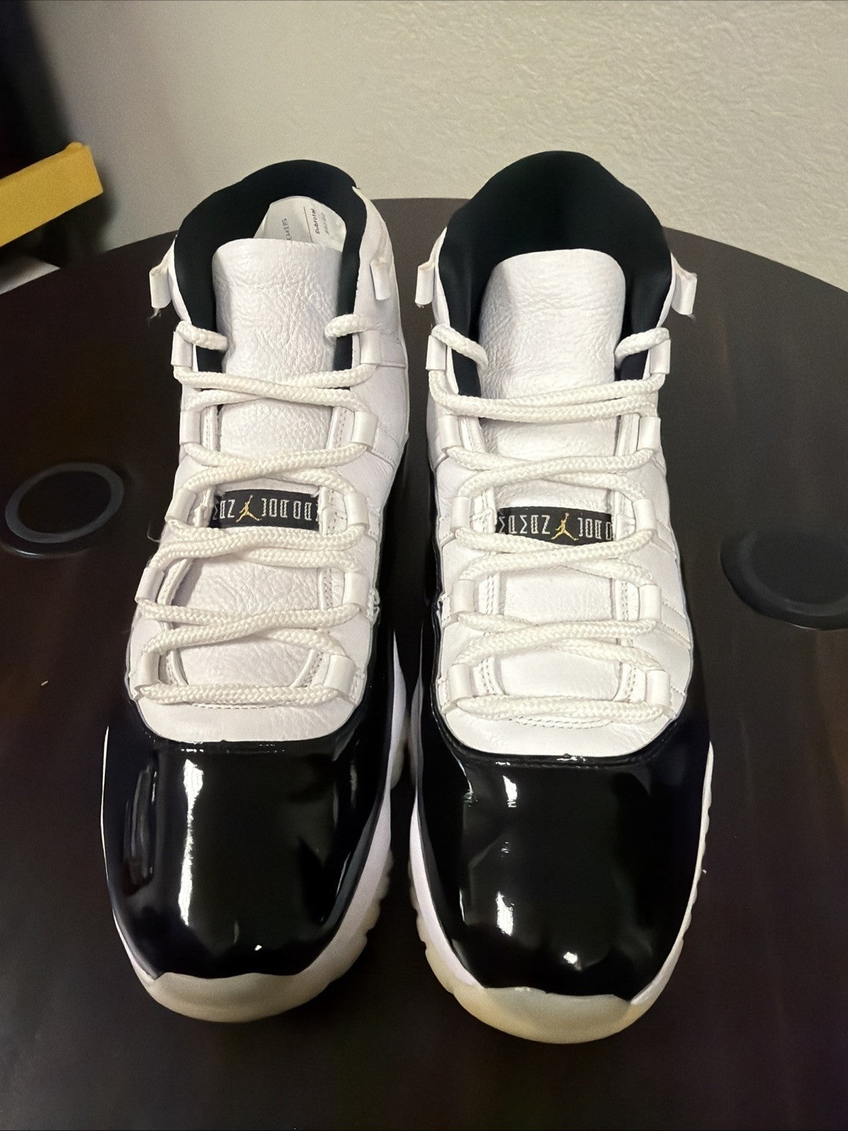 Air Jordan 11 Retro Gratitude White Metallic Gold Black 🔥🔥 - product image from the listing.