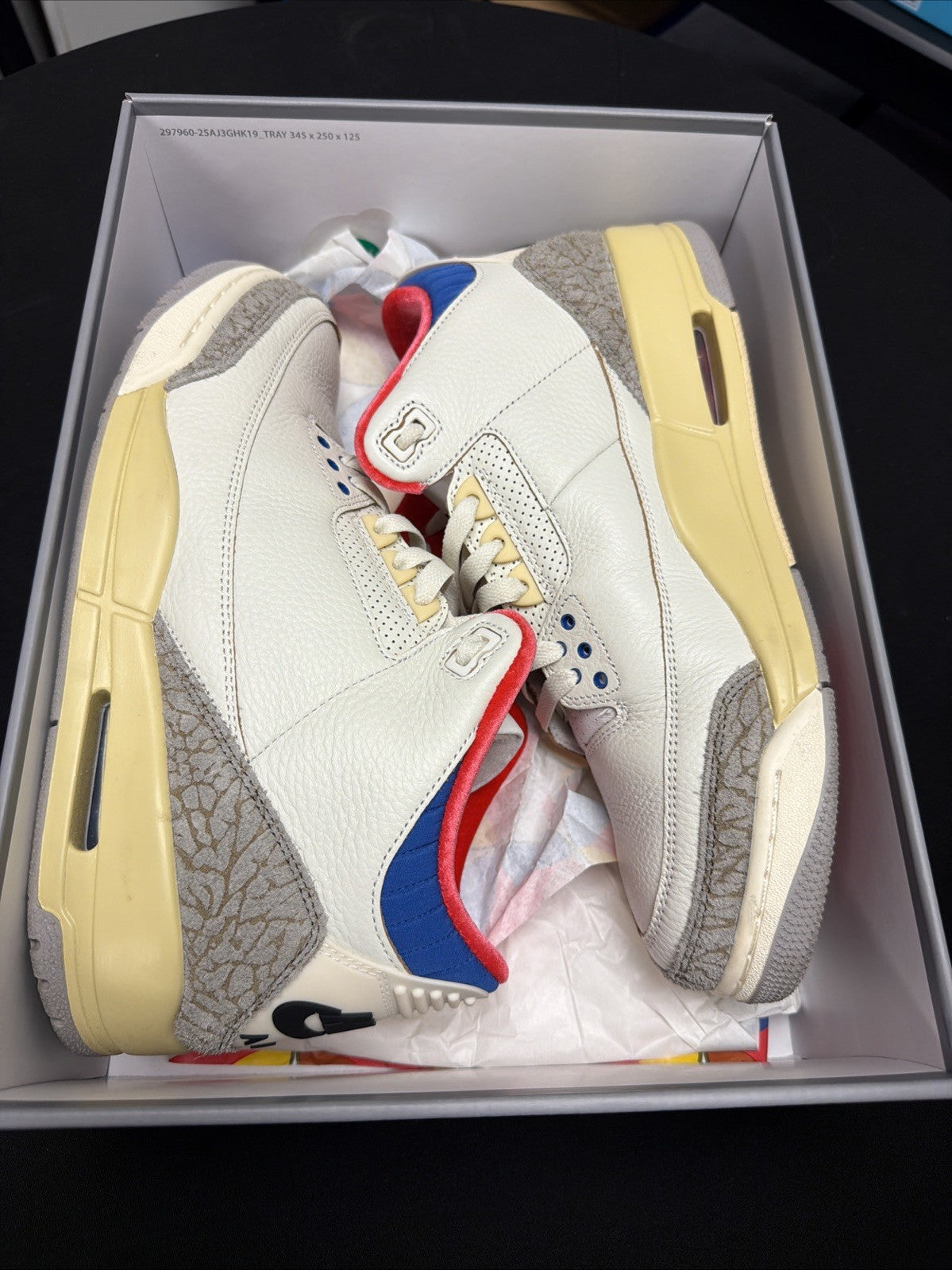 Men's Air Jordan 3 Seoul 2.0 Size 11 New 2025 (UK10/EUR45) IB1482-100 South Korea - product image from the listing.