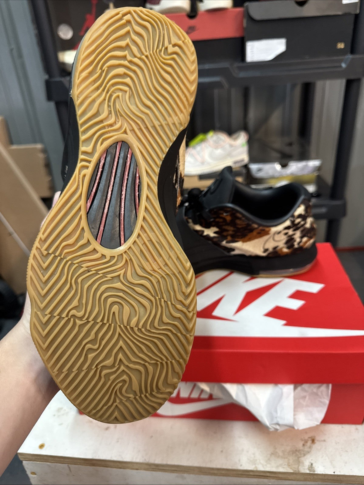 Nike KD 7 EXT QS Longhorn State 2015 | Replacement Box - Size 13 - product image from the listing.