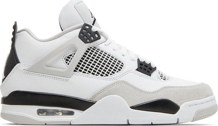 Jordan 4 Retro Mid Military Black - Size 10 - product image from the listing.