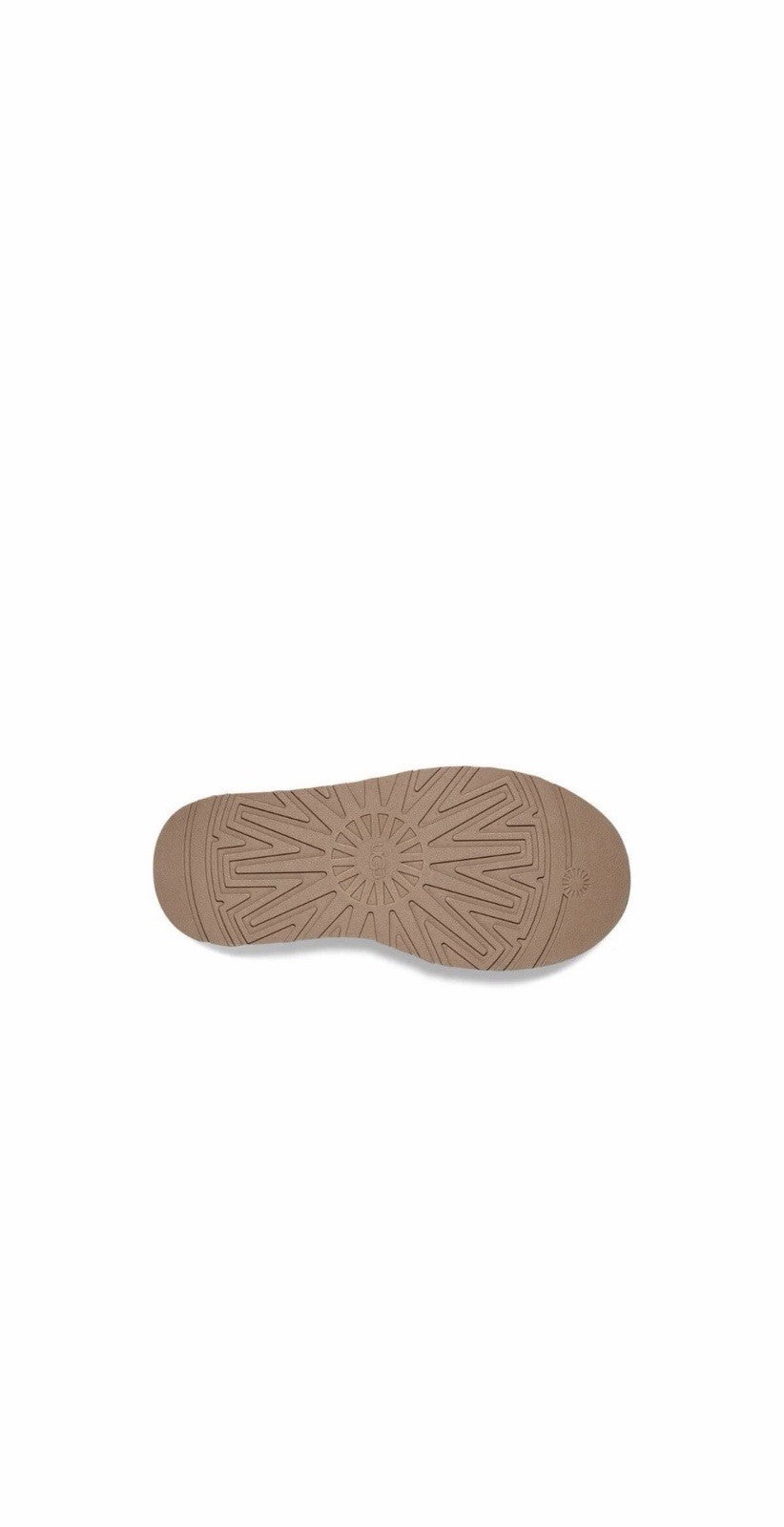 Women UGG Classic Mini Dipper Platform Boot 1168170 Chestnut Twinface Authentic - product image from the listing.