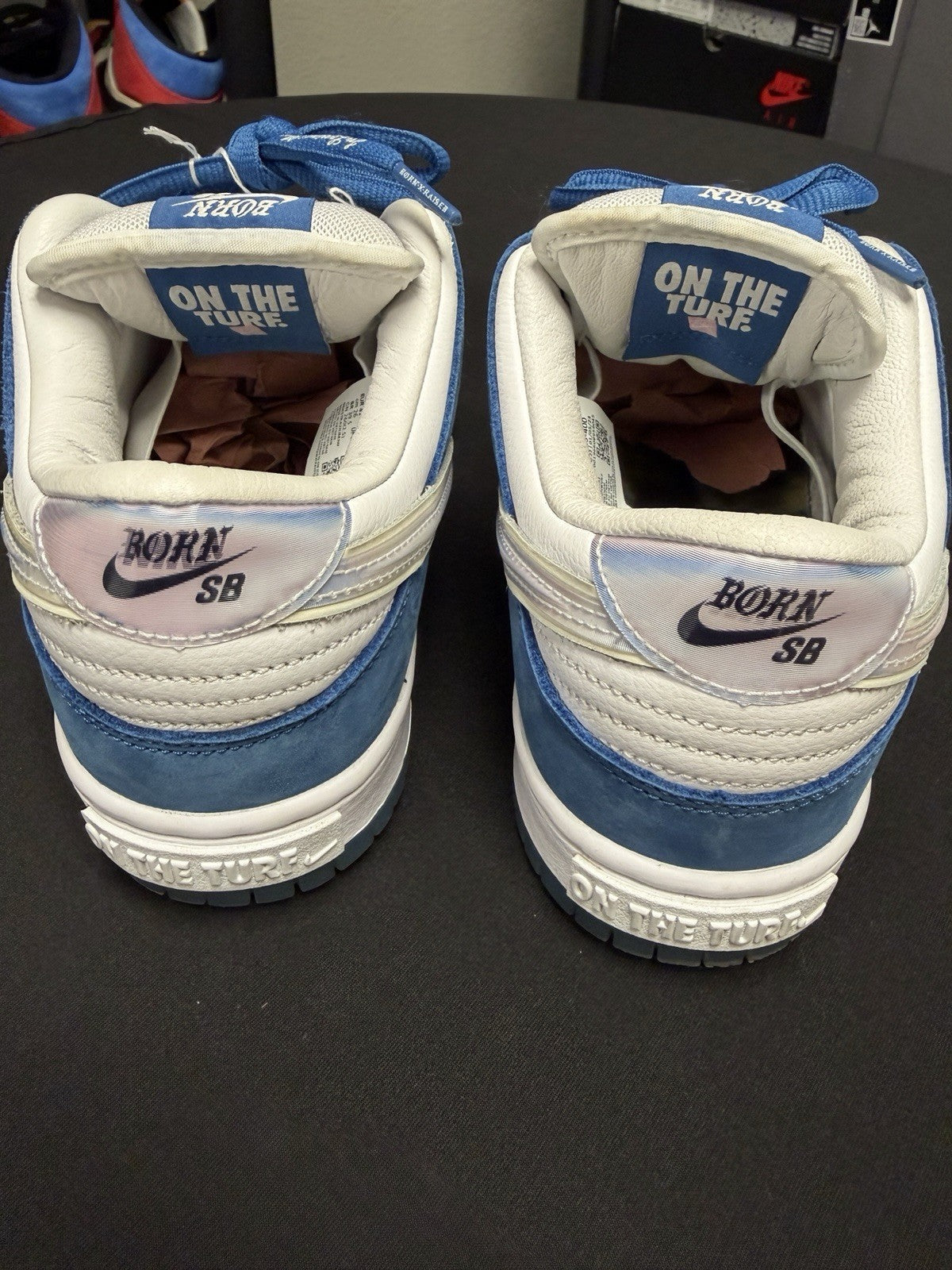 Nike SB Dunk Low Born X Raised One Block At A Time - Size 8 - product image from the listing.