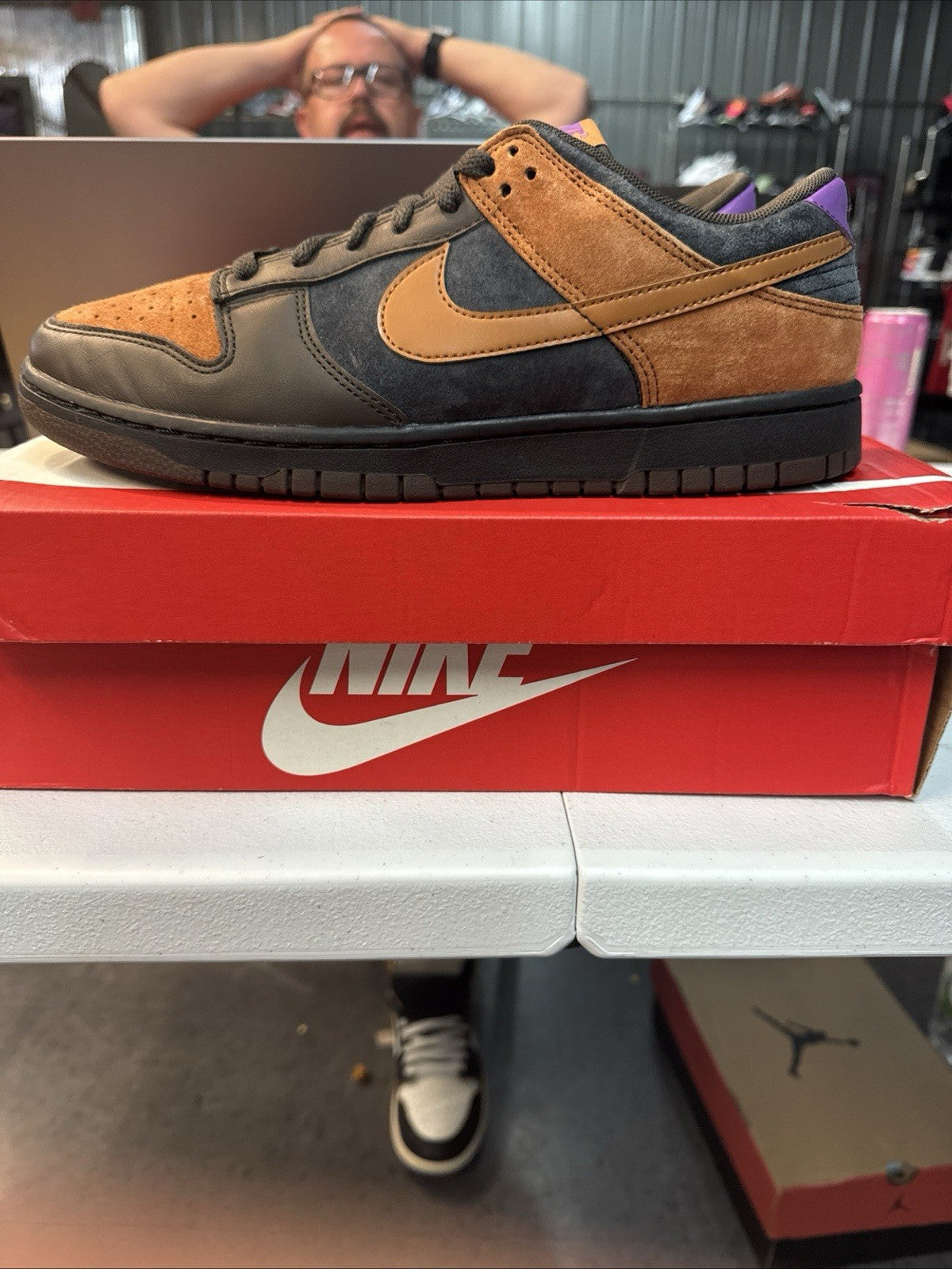 Nike Dunk Cider | Wore Once - Size 10.5 - product image from the listing.