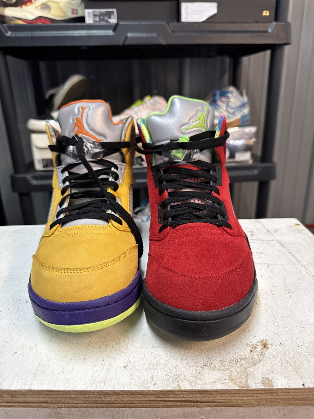"What The" Size 12 - Air Jordan 5 | No Box - product image from the listing.