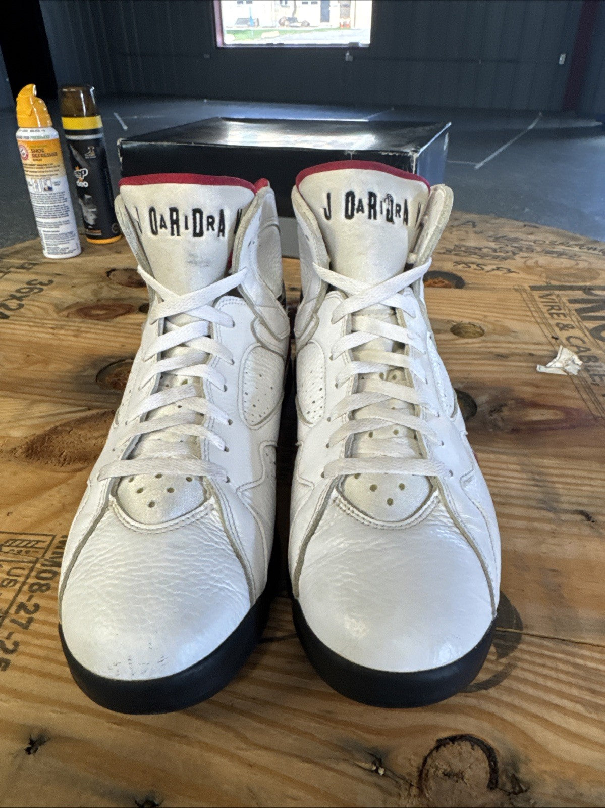 Air Jordan 7 retro Cardinal 2011 - Size 10.5 - product image from the listing.