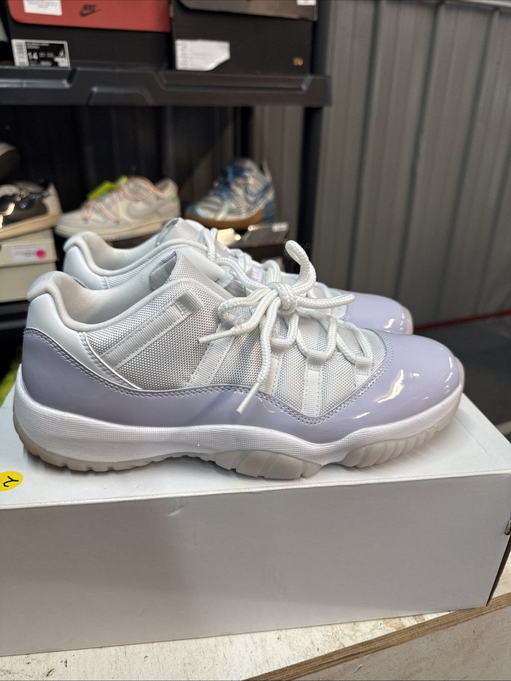 Women's Size 12 (10.5 Men's) Pure Violet Air Jordan 11 Retro Low - product image from the listing.