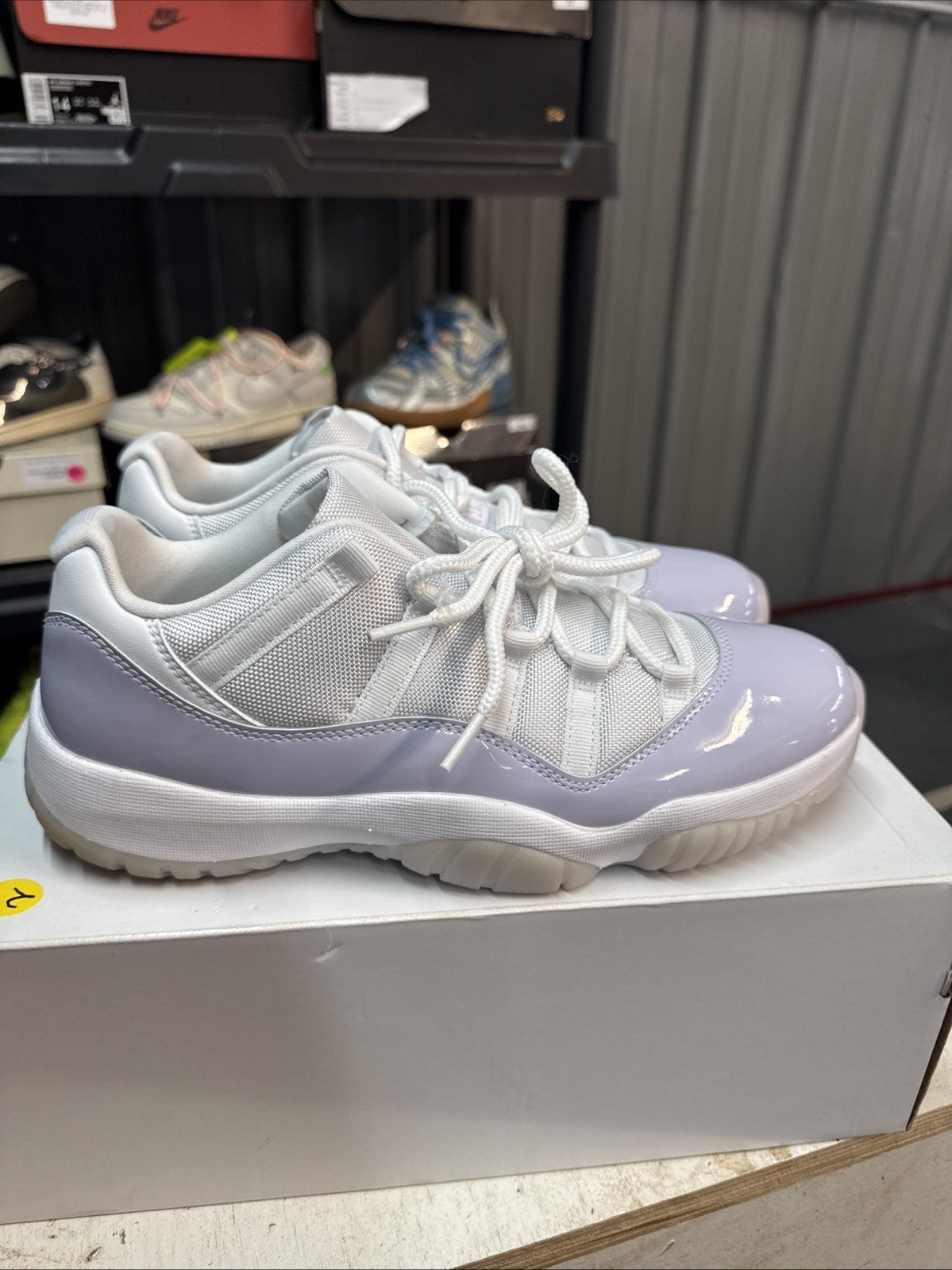 Women's Size 12 (10.5 Men's) Pure Violet Air Jordan 11 Retro Low - product image from the listing.