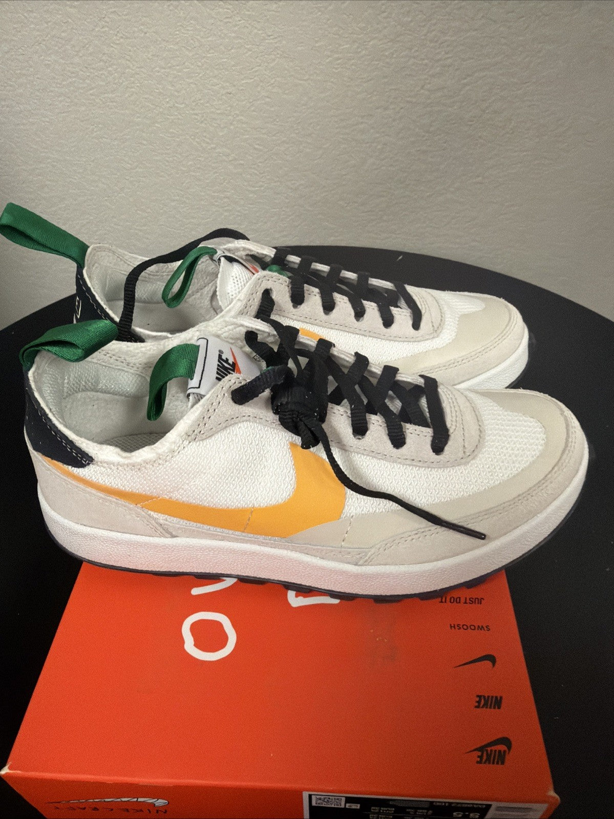 Women's Size 7 in Size - Tom Sachs x NikeCraft General Purpose Shoe Summit White - product image from the listing.