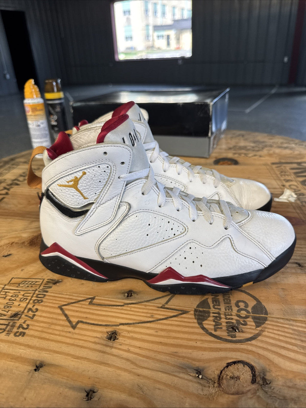 Air Jordan 7 retro Cardinal 2011 - Size 10.5 - product image from the listing.