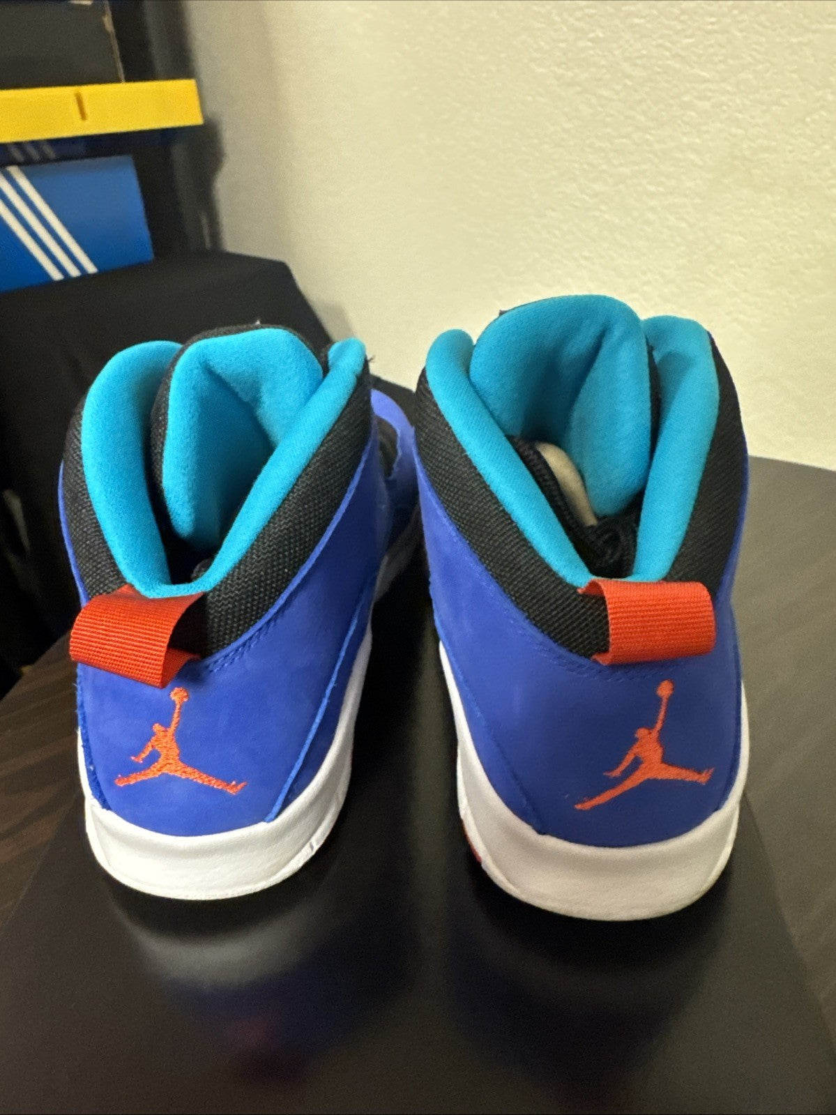 "Tinker Huarache" Size 7y - Air Jordan 10 Retro (GS) Light Blue | No Box - product image from the listing.
