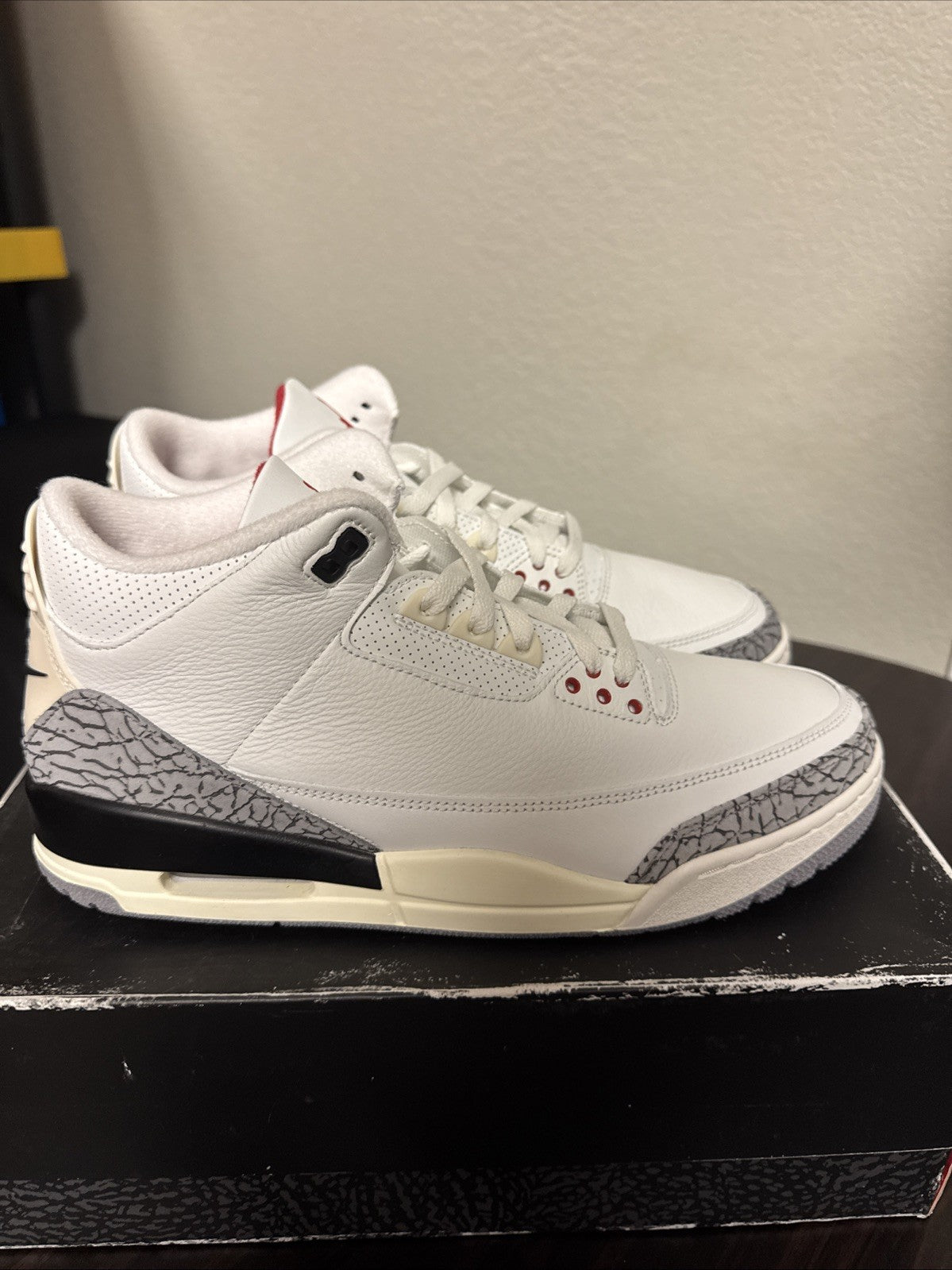 "WHITE CEMENT REIMAGINED" Air Jordan 3 Retro 2023 - Size 12 - dn3707 100 (1-48.. - product image from the listing.