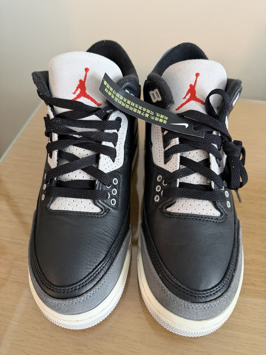 Women's Nike Air Jordan 3 Retro GS Rare Air Black Blue Red IB8968-004 Kids 5 6.5 - product image from the listing.