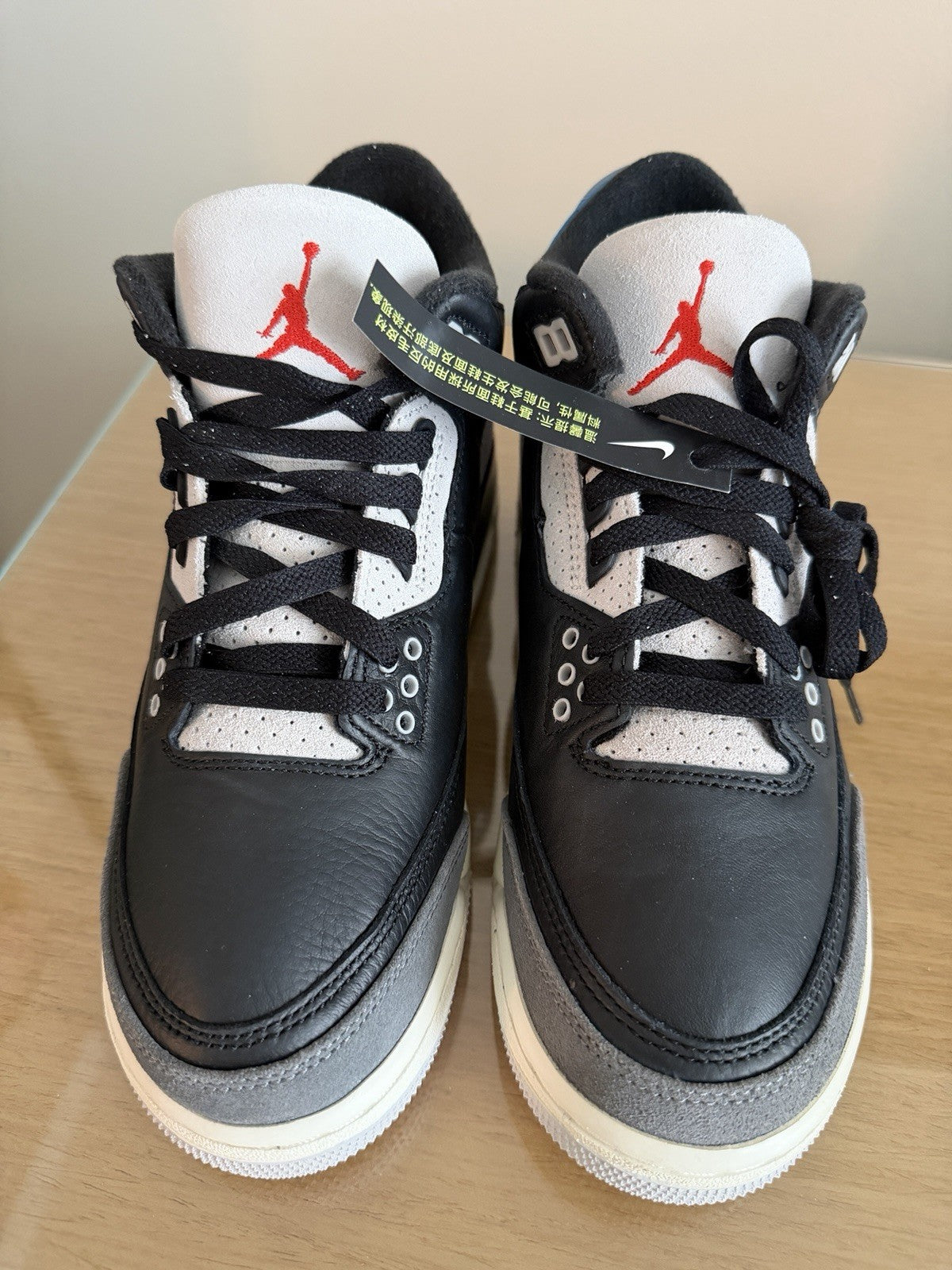 Women's Nike Air Jordan 3 Retro GS Rare Air Black Blue Red IB8968-004 Kids 5 6.5 - product image from the listing.