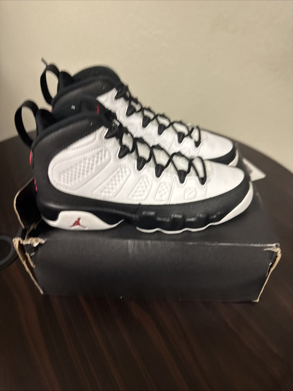 Air Jordan 9 Retro Space Jam Sneakers - Size 5Y - product image from the listing.