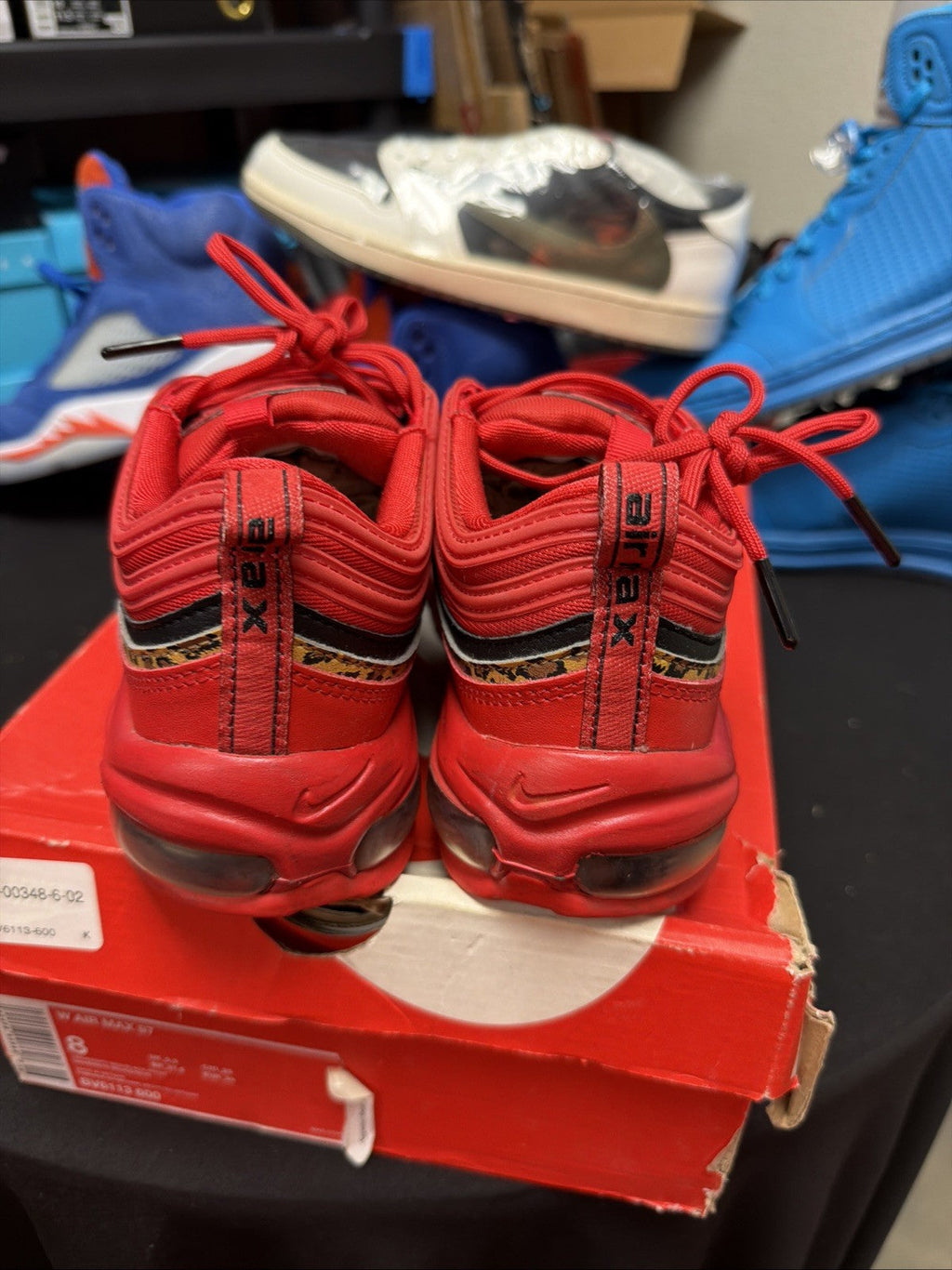 Nike Air Max 97 University Red W - Size 8 - product image from the listing.