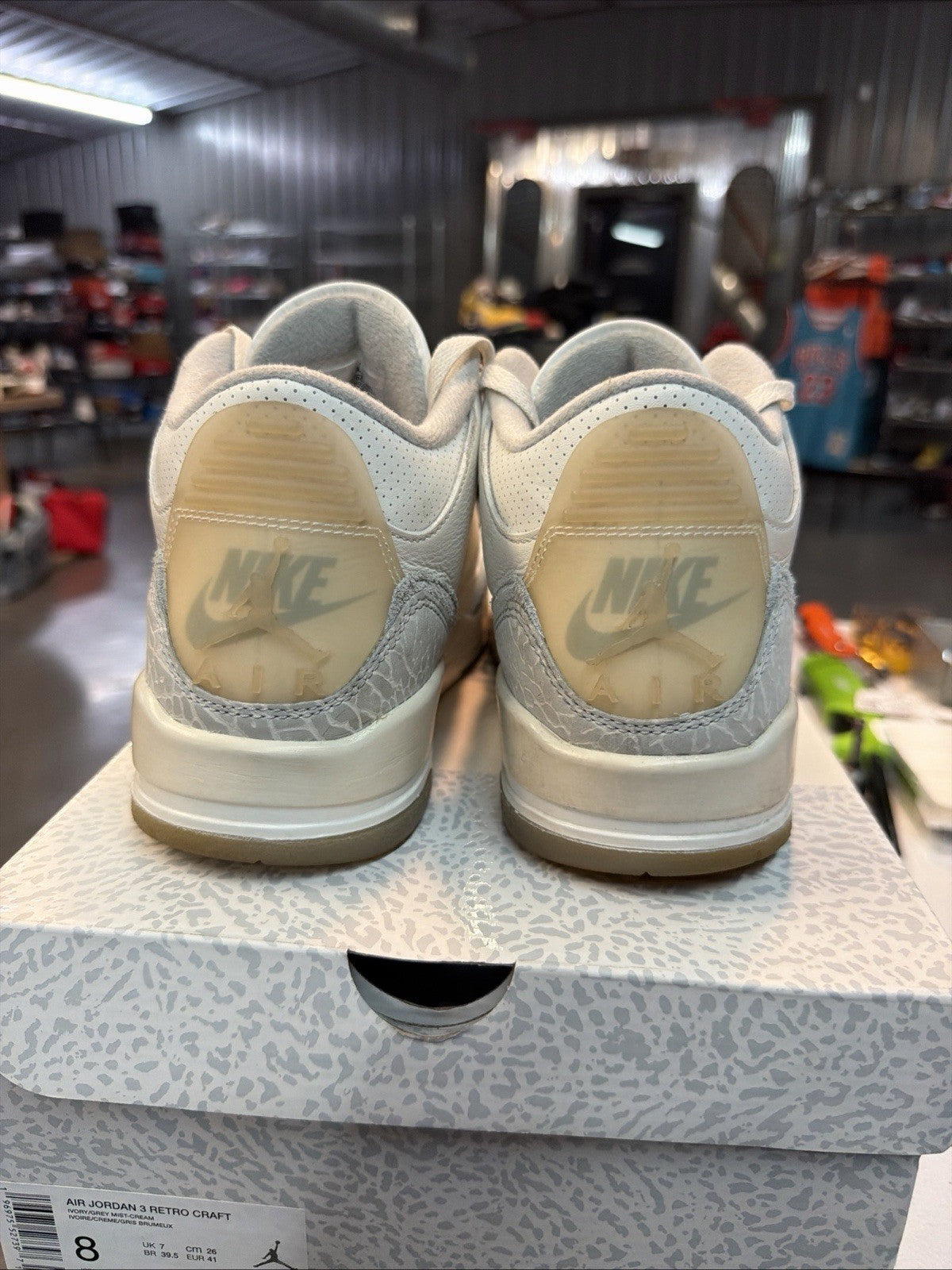 "Craft Ivory" Jordan 3 Retro FJ9479-100 - product image from the listing.