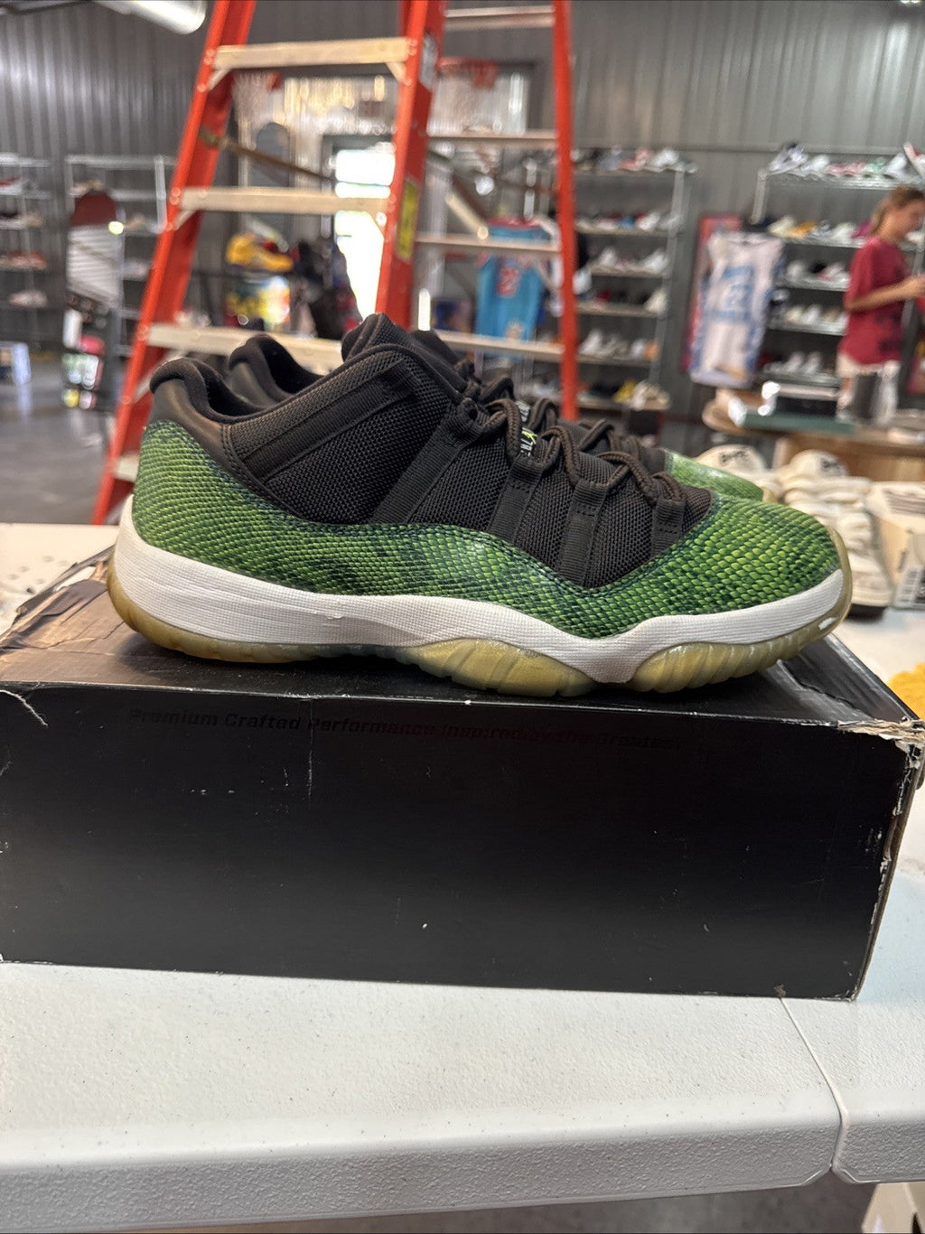 Jordan 11 Retro Low Snake 2014 | Replacement Box - Size 10.5 - product image from the listing.