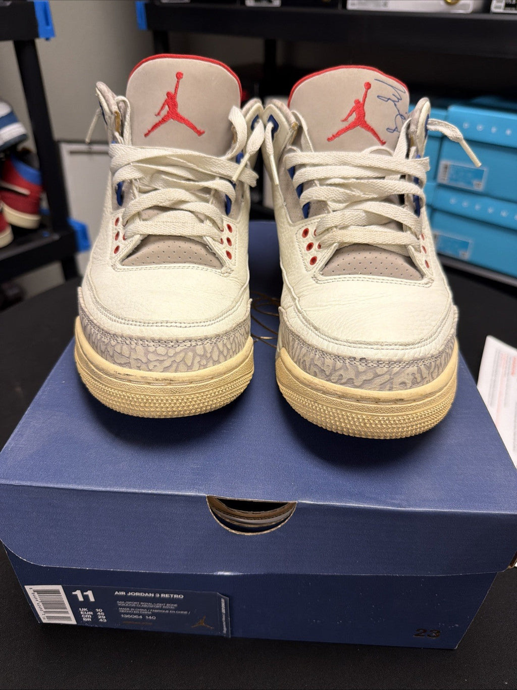 Air Jordan 3 Retro International Flight - Size 11 - product image from the listing.