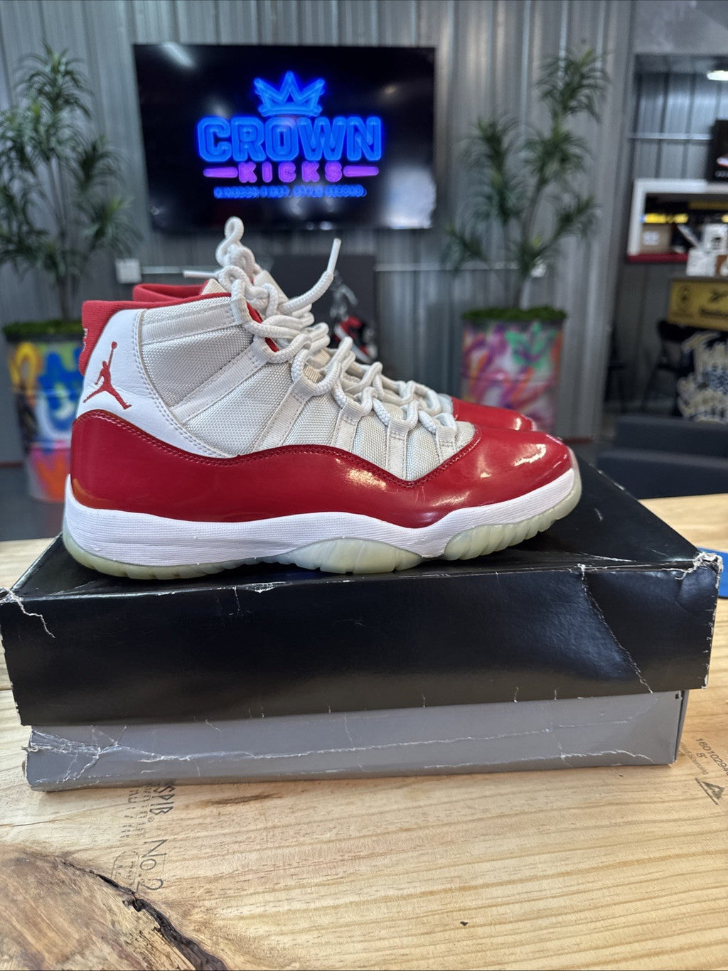 Nike Air Jordan 11 Retro Cherry - Size 10 - product image from the listing.