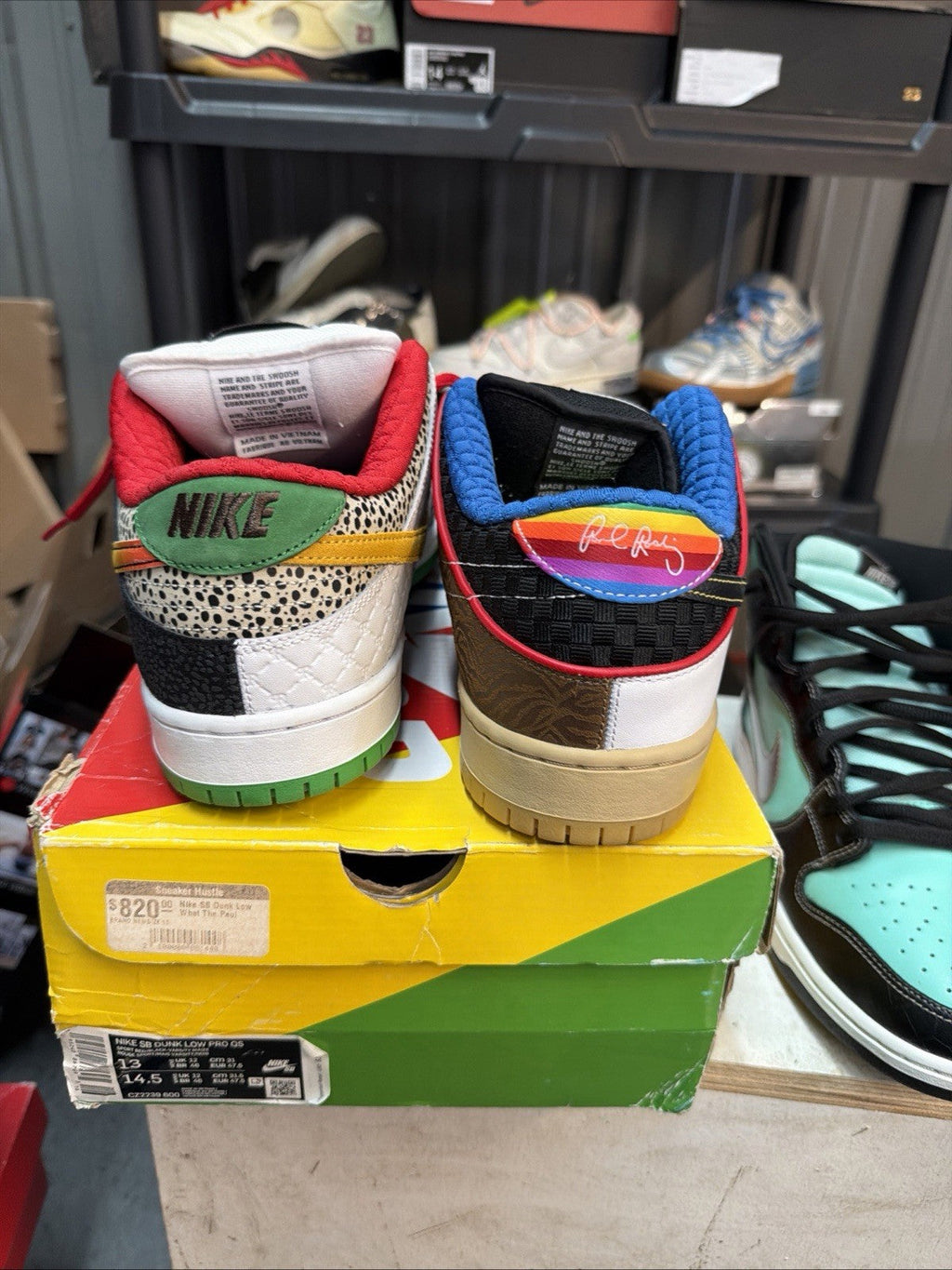 SB Dunk Low What The Paul Supreme Nardwuar by Nike - product image from the listing.