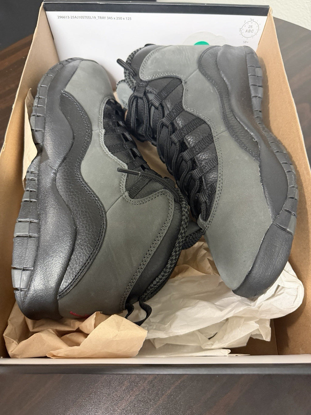 Shadows - Air Jordan 10 2025 - product image from the listing.