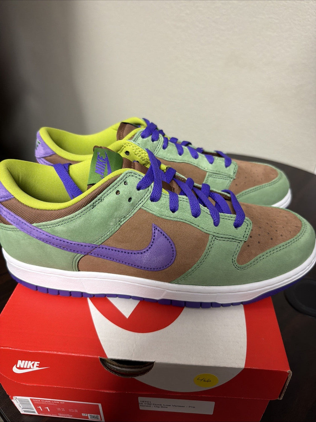 Nike Dunk SP Retro 2020 Low Veneer - Size 11 - product image from the listing.