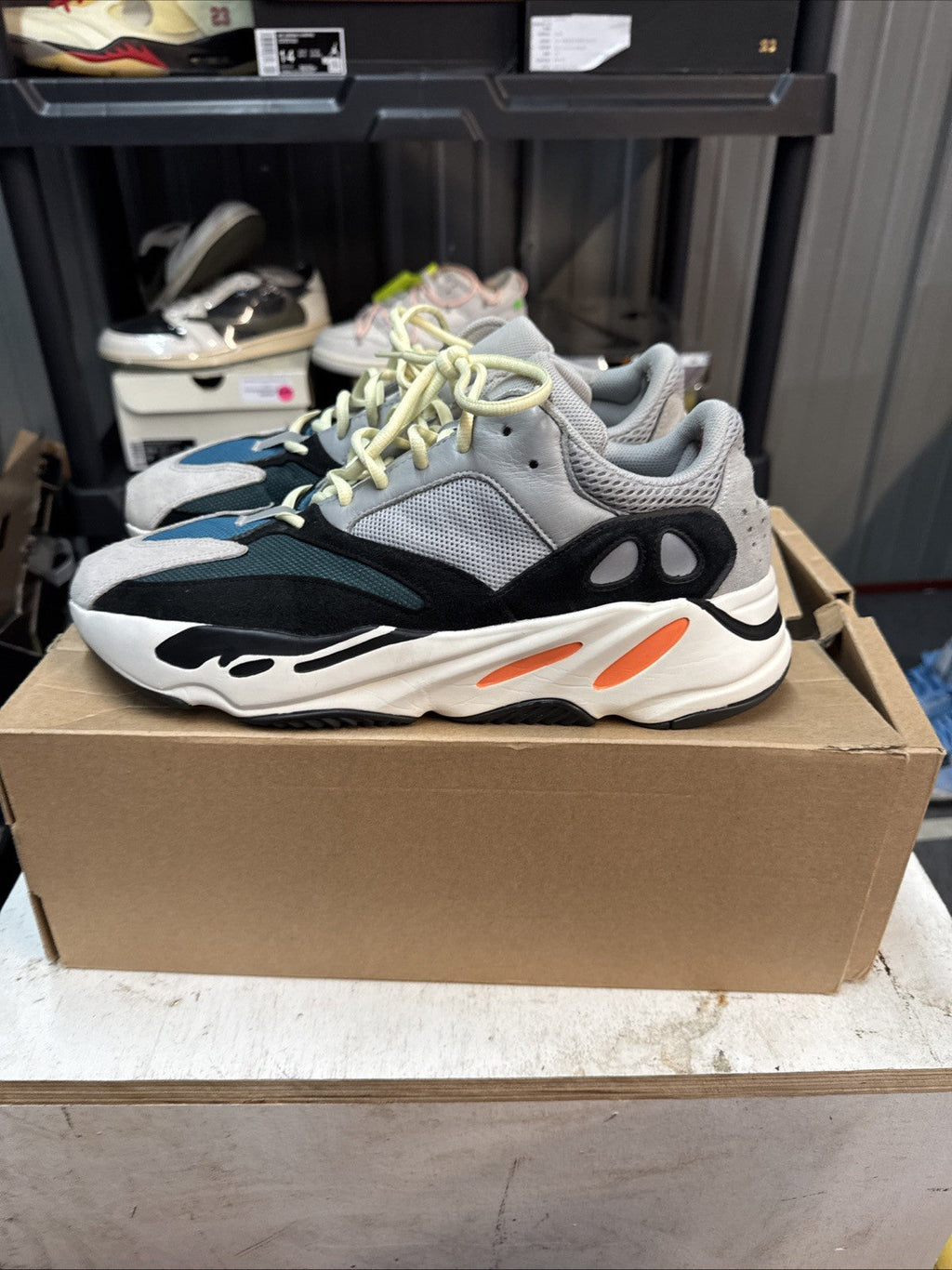 Yeezy Boost 700 Low Wave Runner - Size 14 by Adidas - product image from the listing.