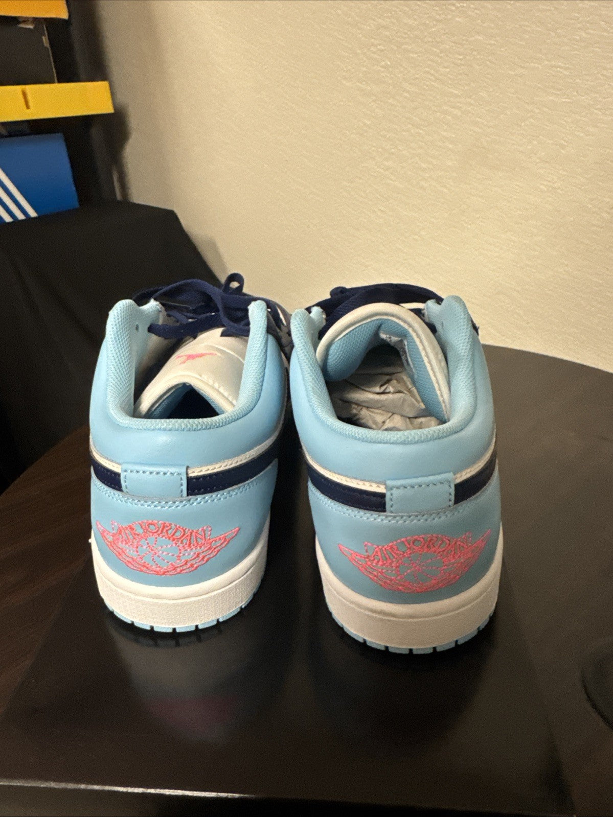 Jordan 1's Nike Low Sail Blue Chill Void Size 10.5 2025 Release - product image from the listing.