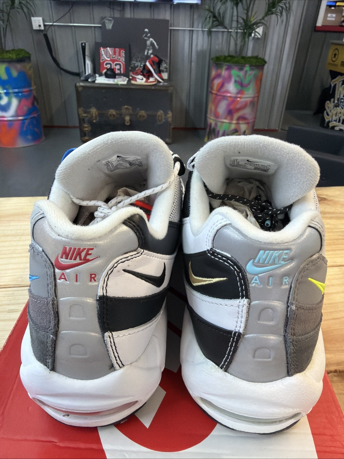 Men's Size 12 - Nike Air Max 95 QS Greedy 2.0 - product image from the listing.