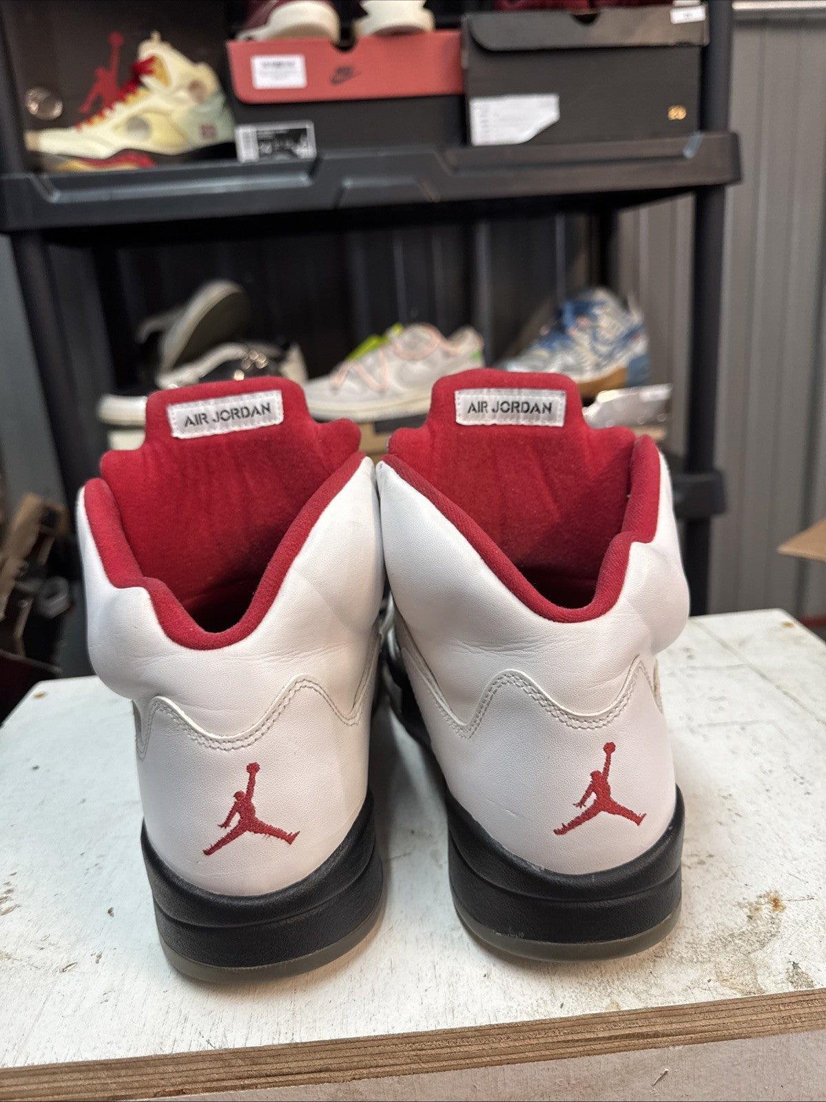 Men's Air Jordan 5 Retro Size 11 Used - product image from the listing.