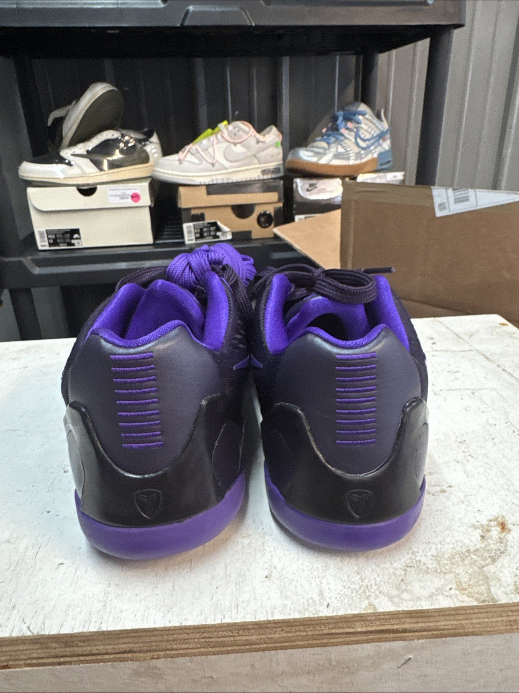 "Purple Dynasty" Size 5.5y - Kobe Ix Low Em Gs | Replacement Box - product image from the listing.