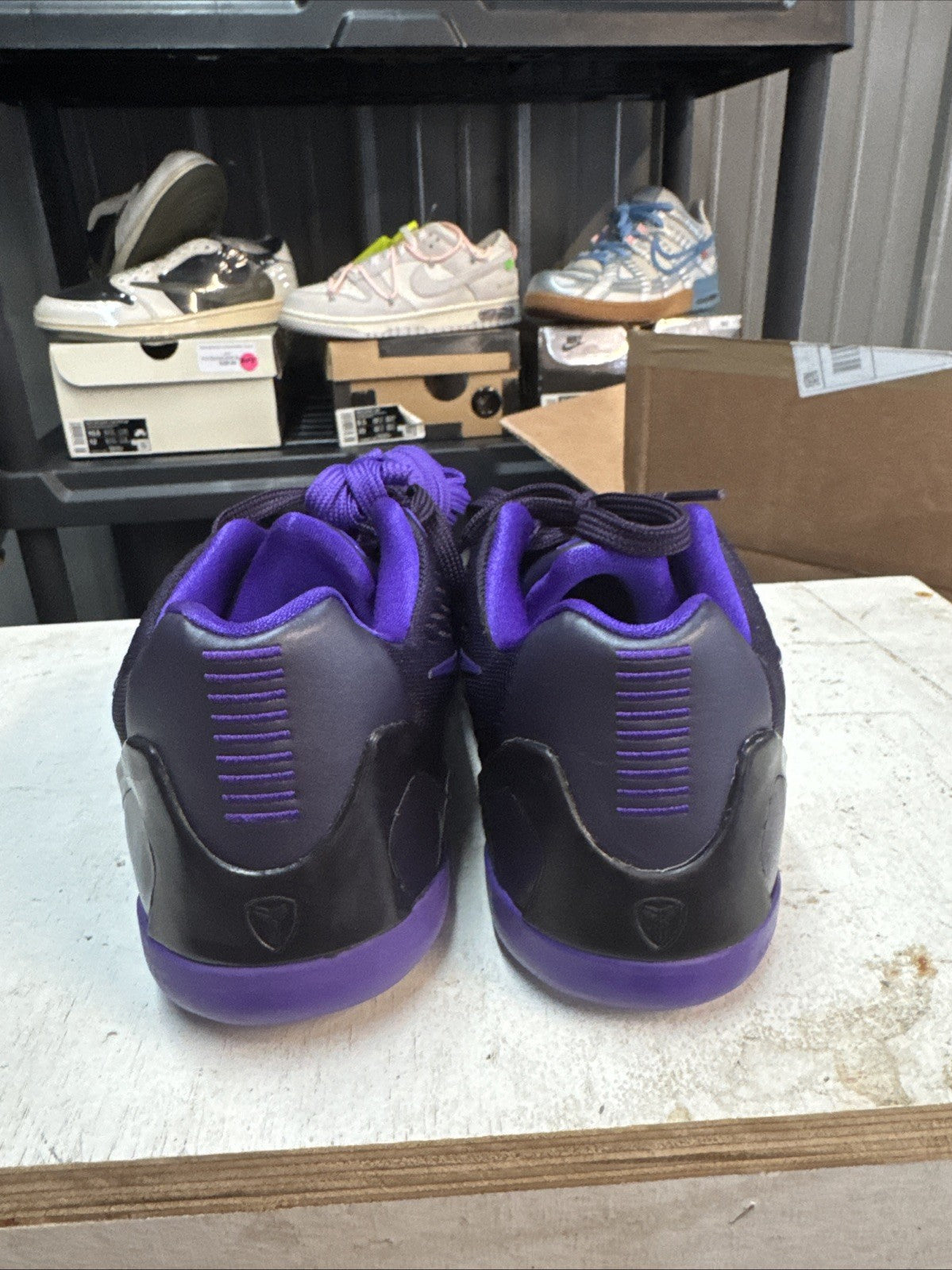 "Purple Dynasty" Size 5.5y - Kobe Ix Low Em Gs | Replacement Box - product image from the listing.