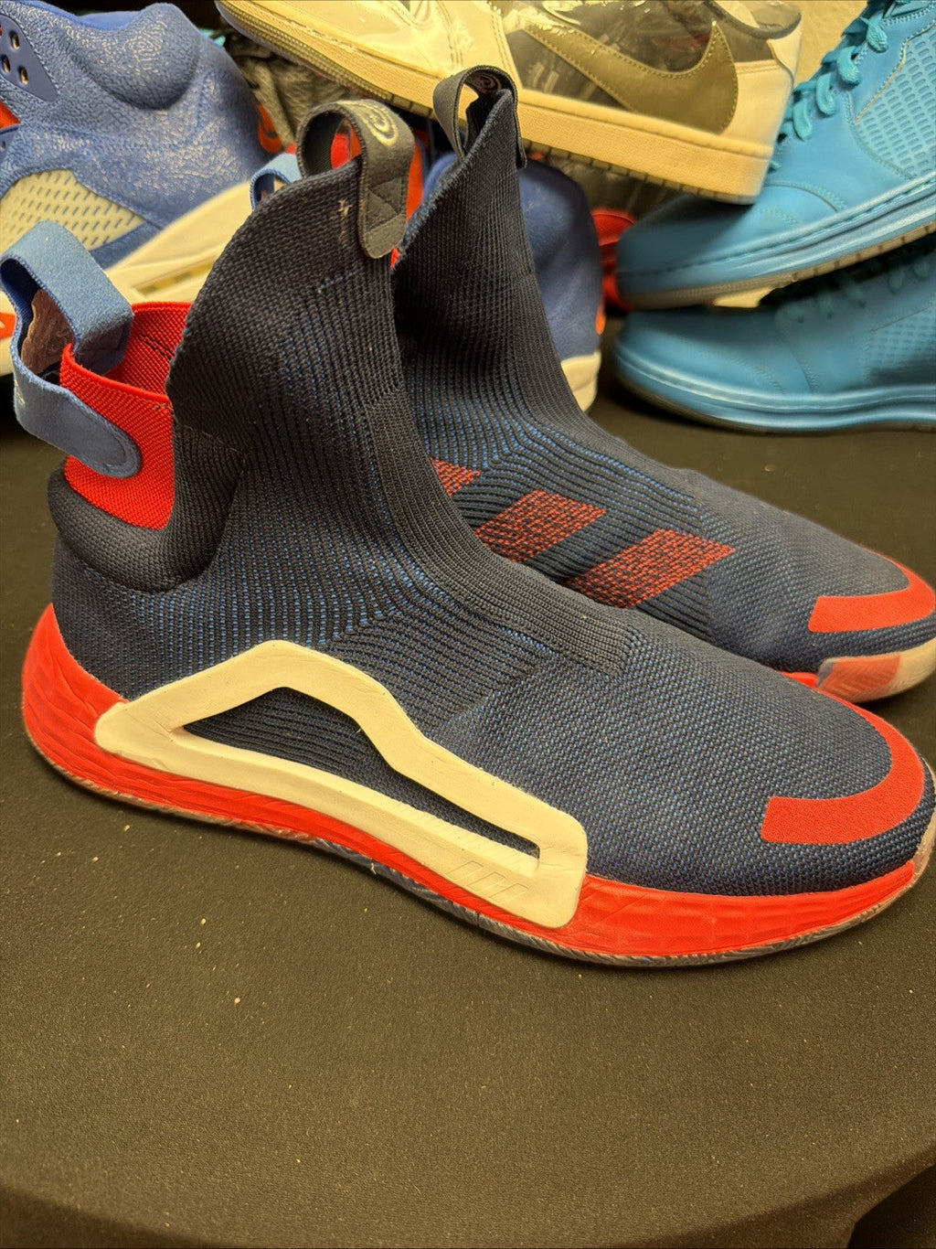 Size 11.5 - Marvel x adidas N3XT L3V3L Heroes Among Us: Captain America - product image from the listing.