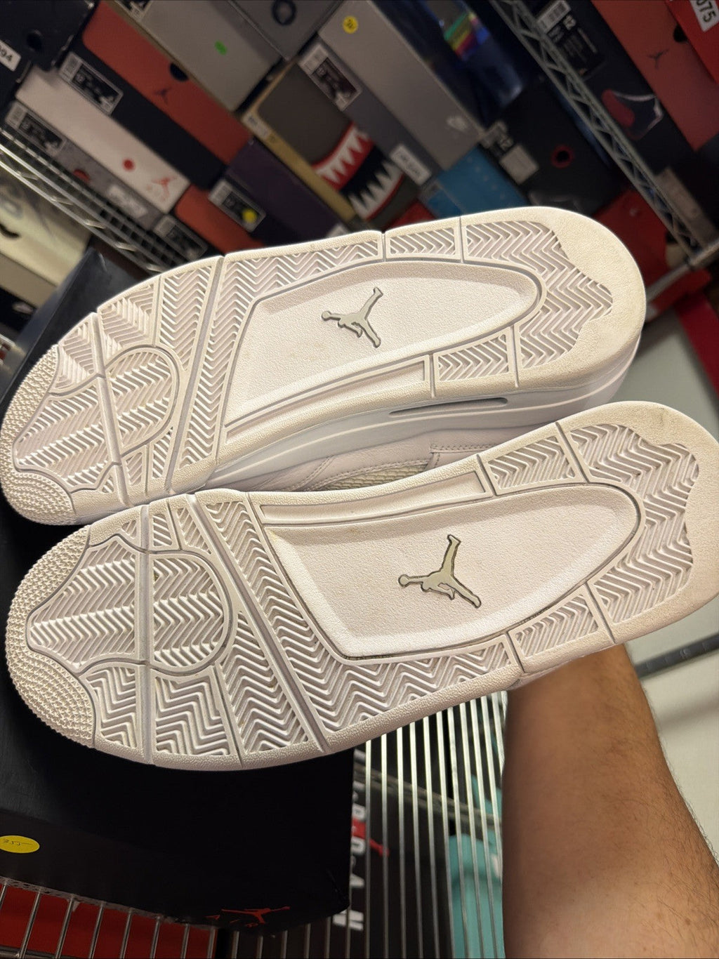 Pure Money Size 13 - Nike Air Jordan 4 Retro Mid 308497-100 - product image from the listing.