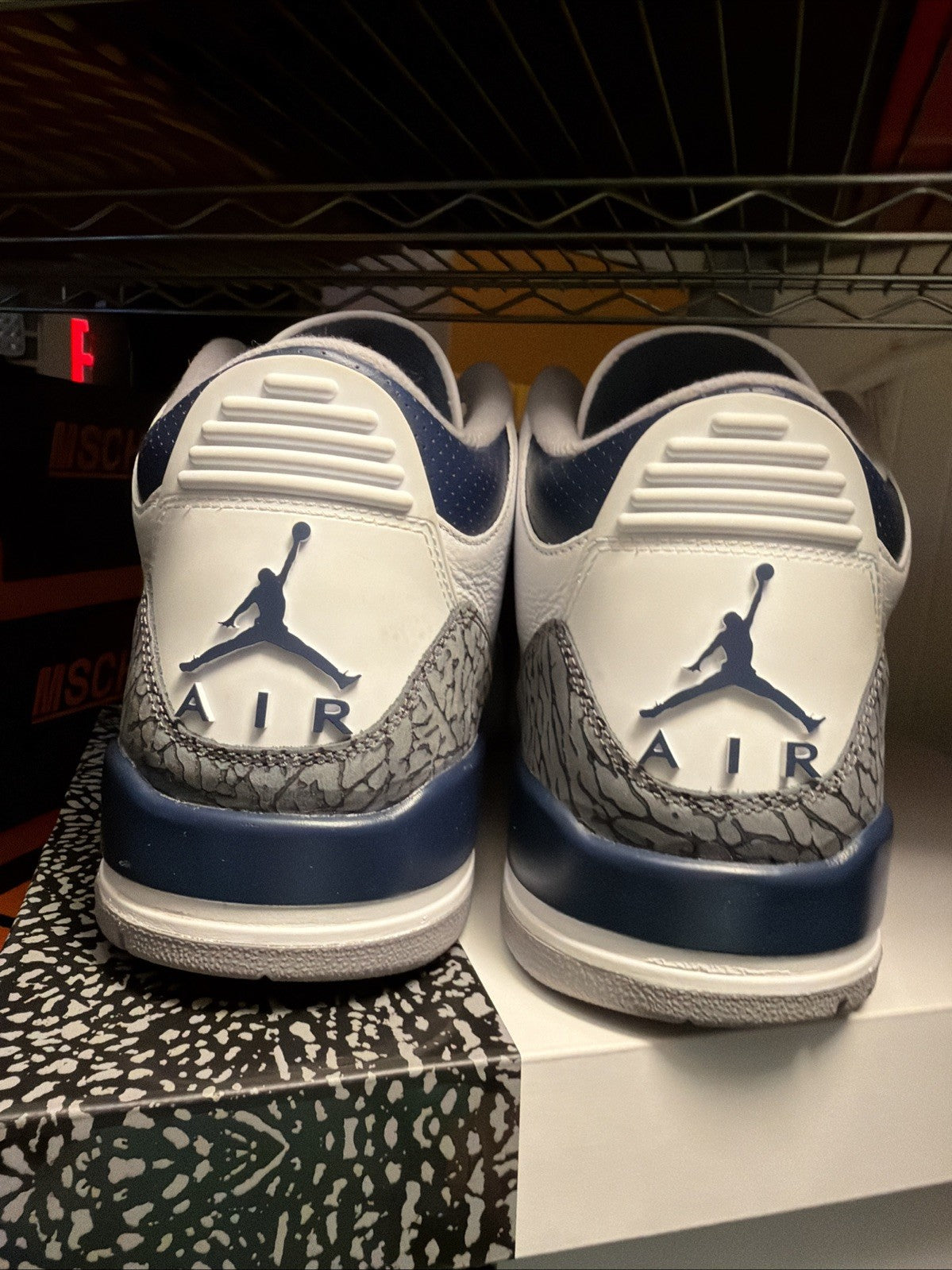 Air Jordan 3 Retro Midnight Navy - Size 11.5 - product image from the listing.