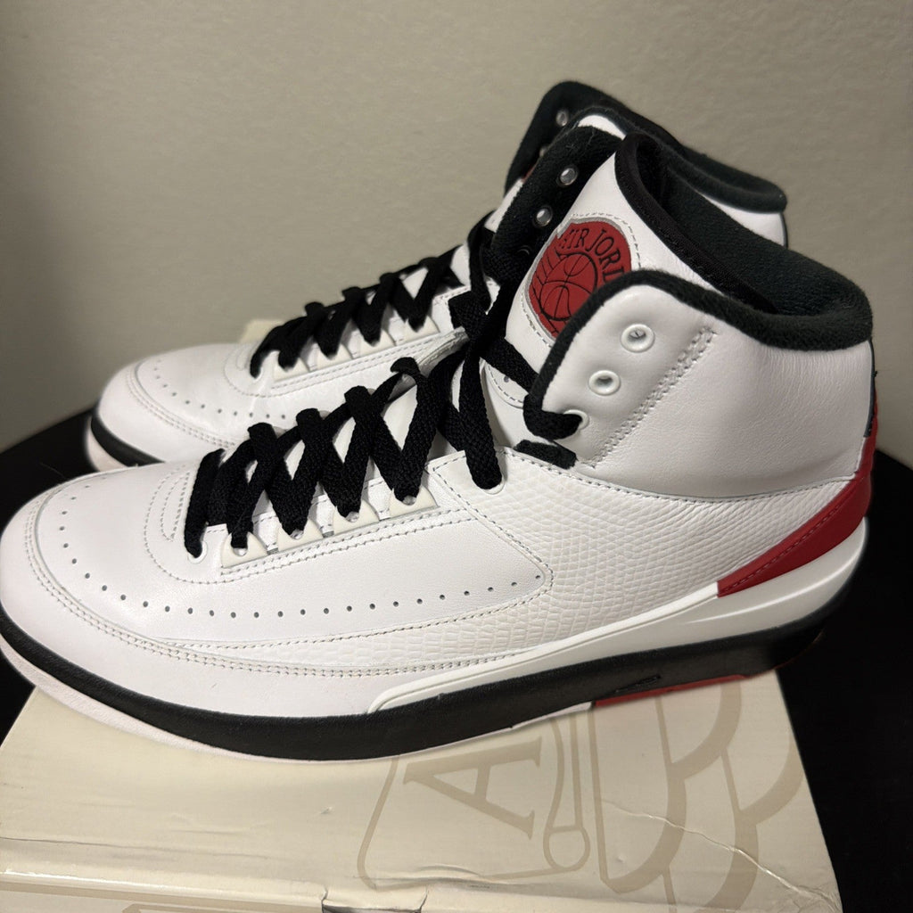 Nike Air Jordan 2 Retro OG Chicago 2022 DX2454-106 Complete W/ Box Mens Size 10 - product image from the listing.