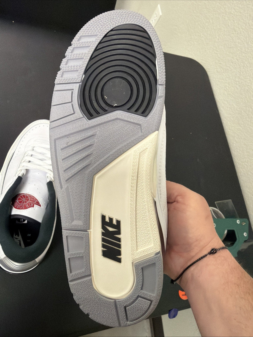 Men's Nike Air Jordan 2 Casual White Sneakers FD0383-148 - product image from the listing.