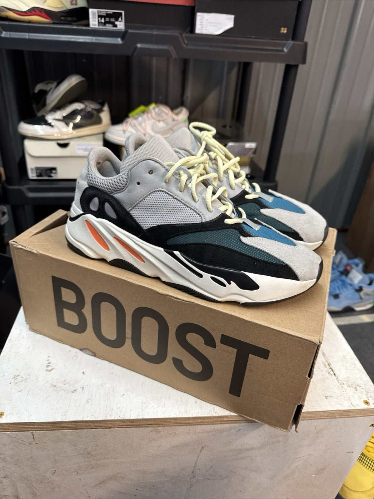 Yeezy Boost 700 Low Wave Runner - Size 14 by Adidas - product image from the listing.