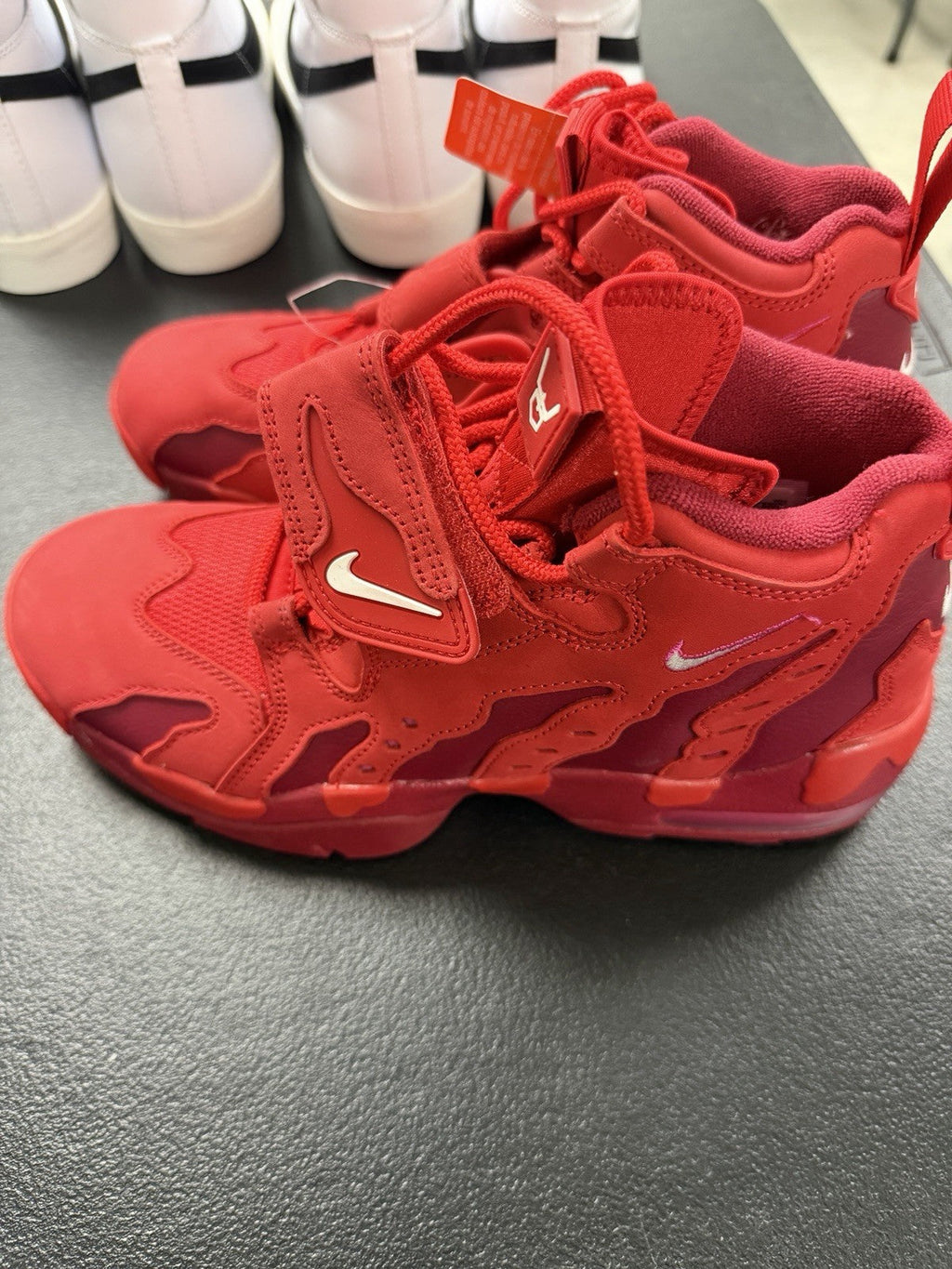 Men's Nike Air DT Max '96 Size 7 University Red/White-Red Crush IF1617-600 - product image from the listing.