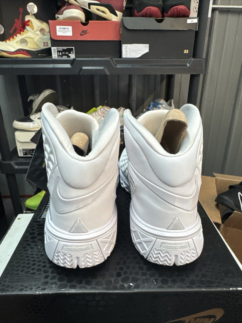 Men's Nike Kobe III Protro Triple White HM4351 100 Size 14 | Topless Box - product image from the listing.