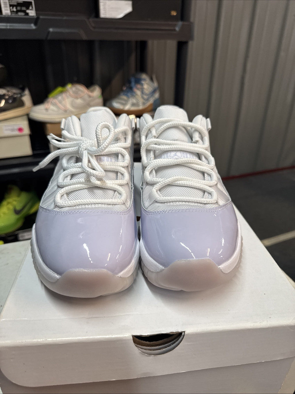 Women's Size 12 (10.5 Men's) Pure Violet Air Jordan 11 Retro Low - product image from the listing.