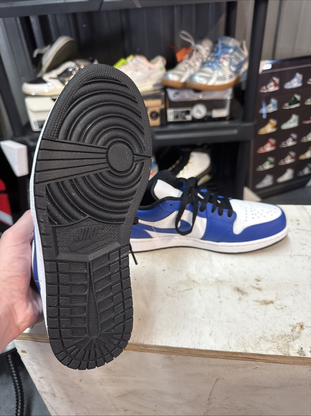 Game Royal Size 10 | Replacement Box - Nike Air Jordan 1 Low - product image from the listing.