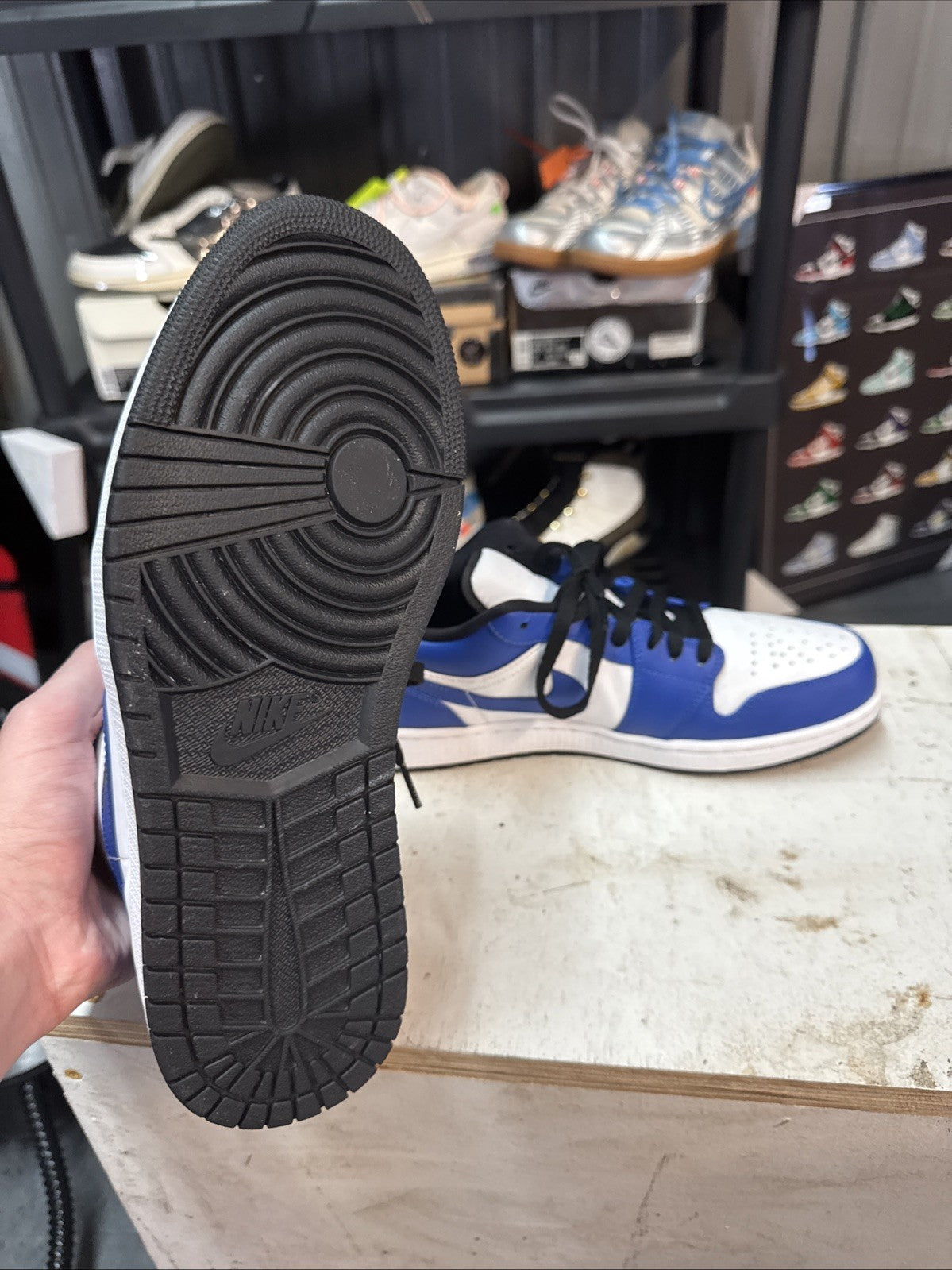 Game Royal Size 10 | Replacement Box - Nike Air Jordan 1 Low - product image from the listing.