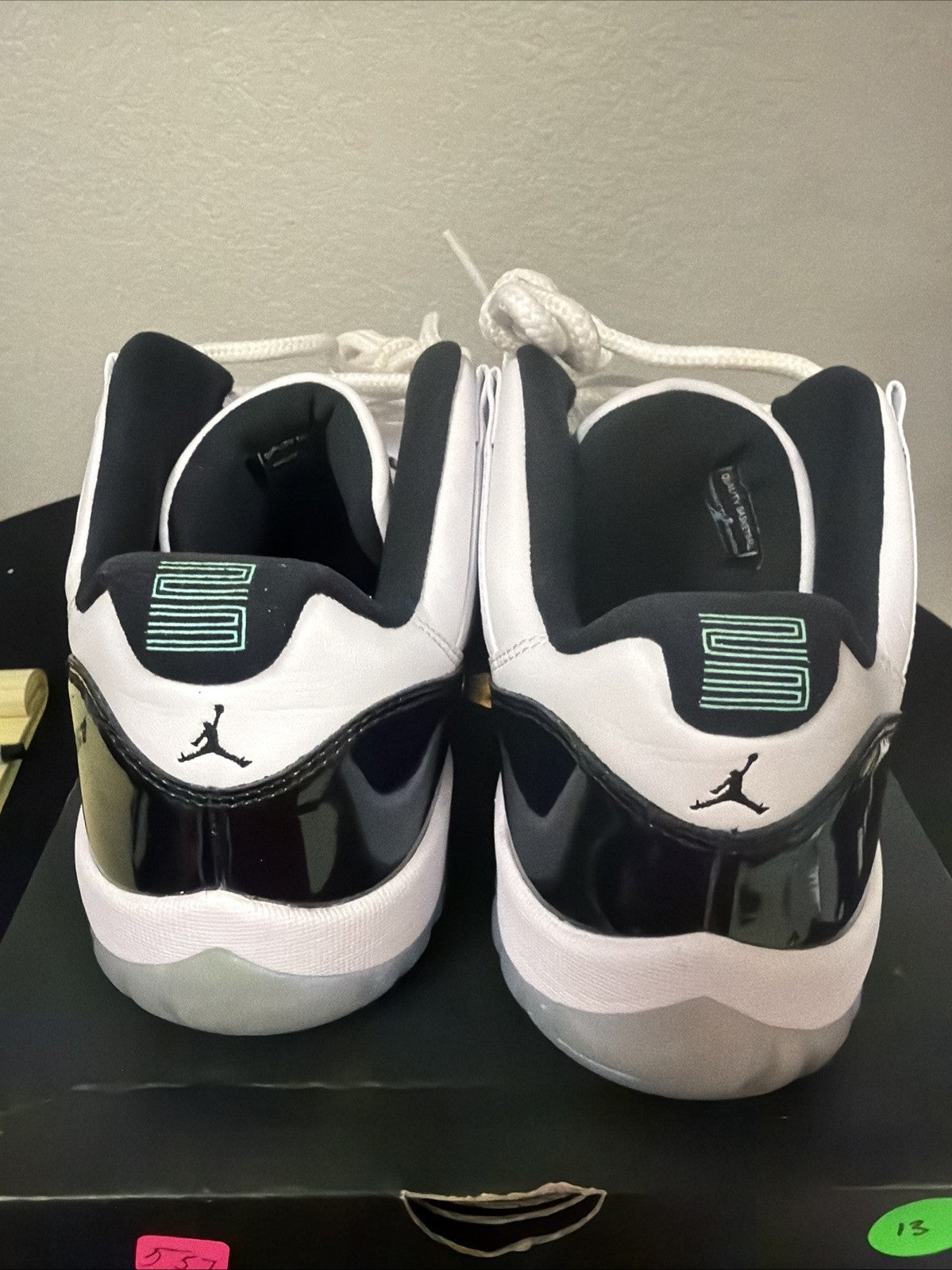 Air Jordan 11 Retro Low Emerald - Size 13 - product image from the listing.